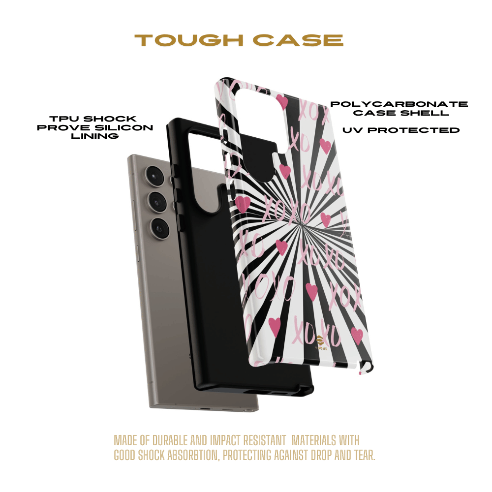 XOXO Tough Phone Case Valentine's Gift
