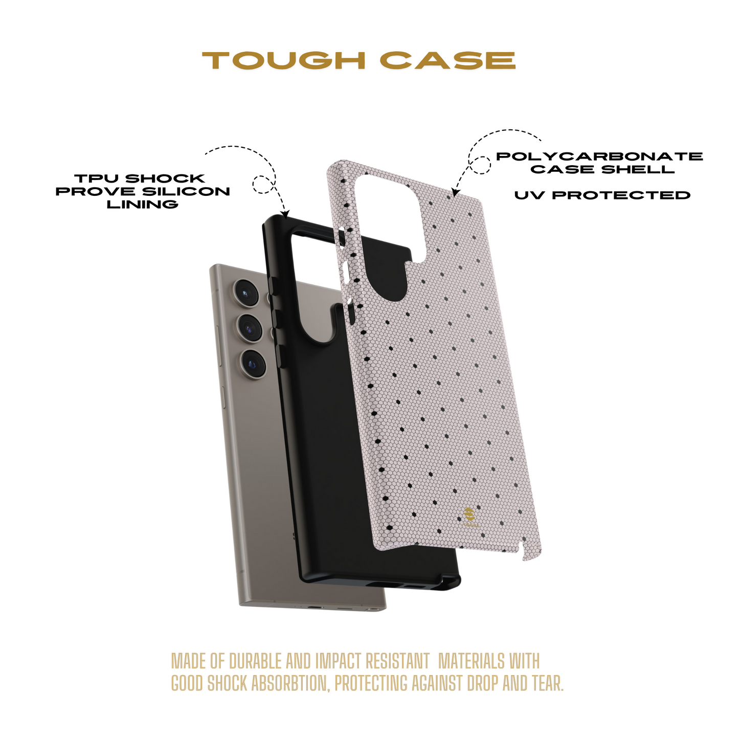 Blush Lace Allure Samsung Tough Case