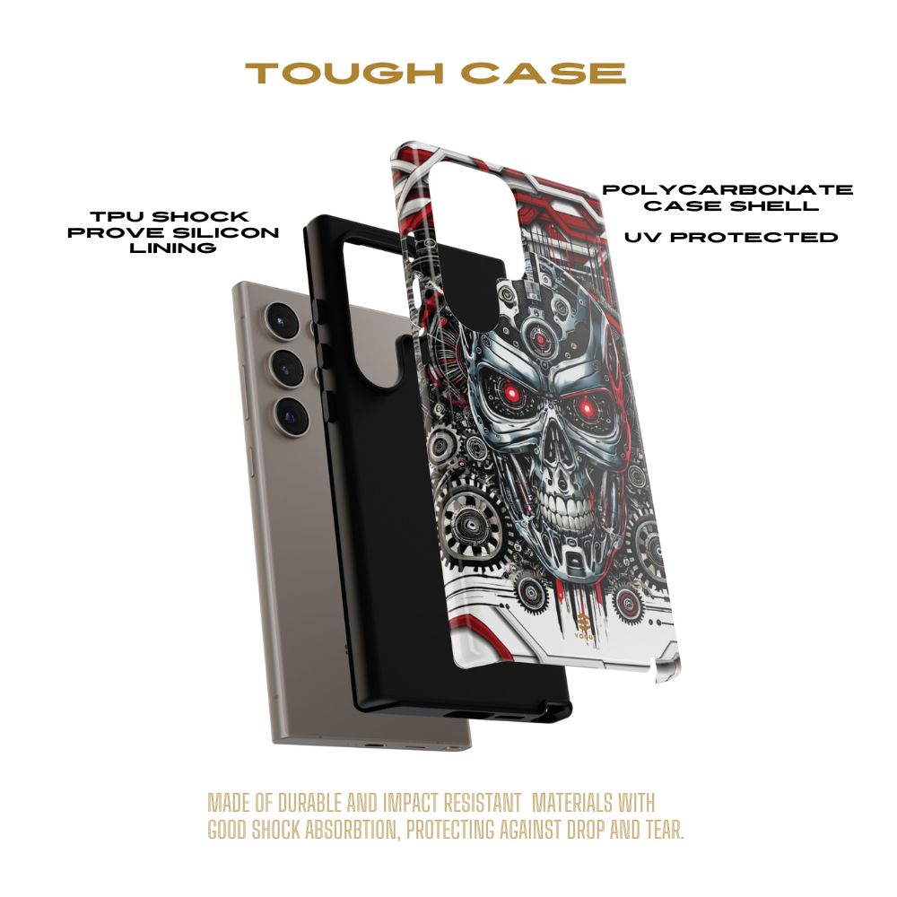 Robotic Design Samsung Galaxy Tough Phone Case