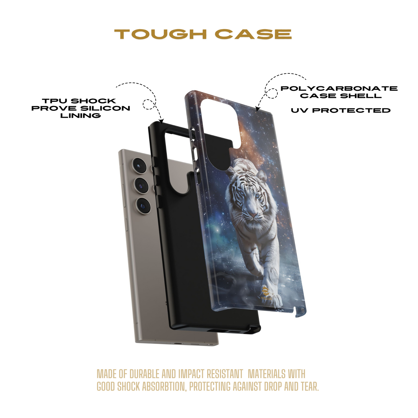 Funda para teléfono Samsung Galaxy con diseño de guardián galáctico
