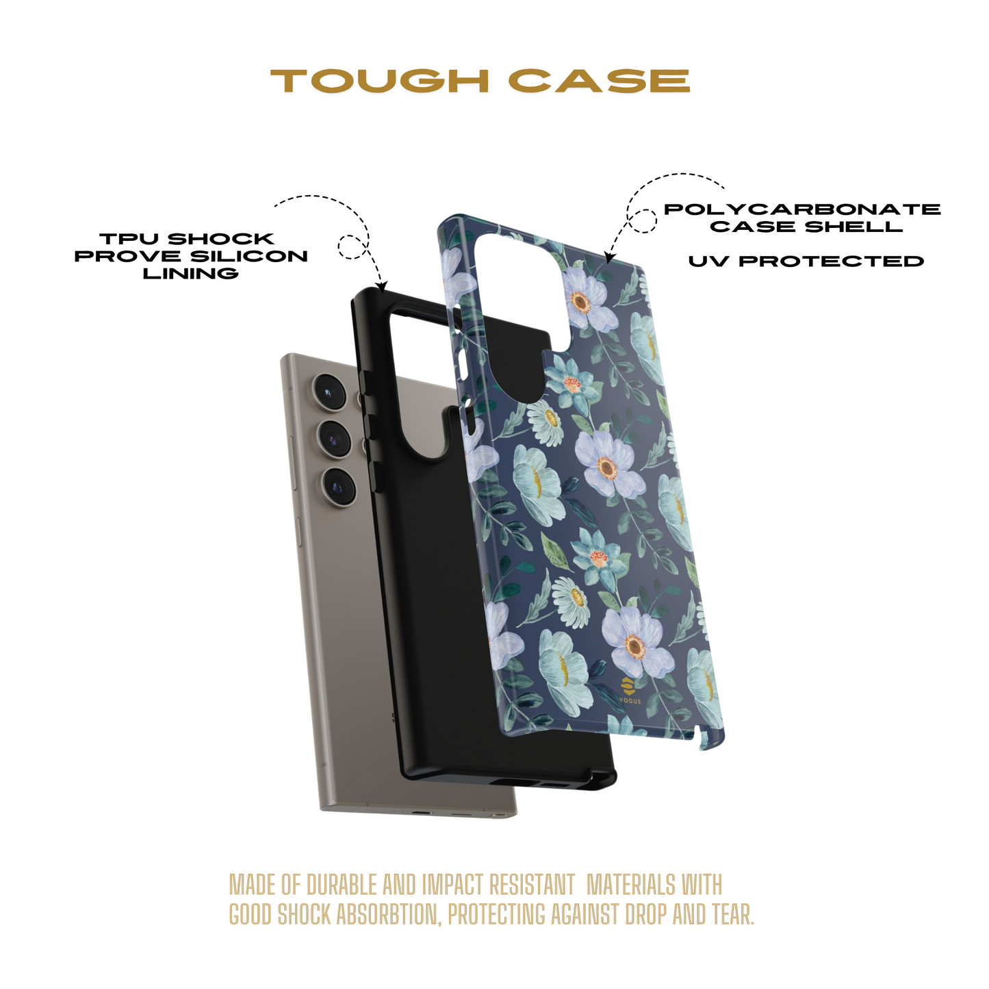 Midnight Blossom Samsung Case