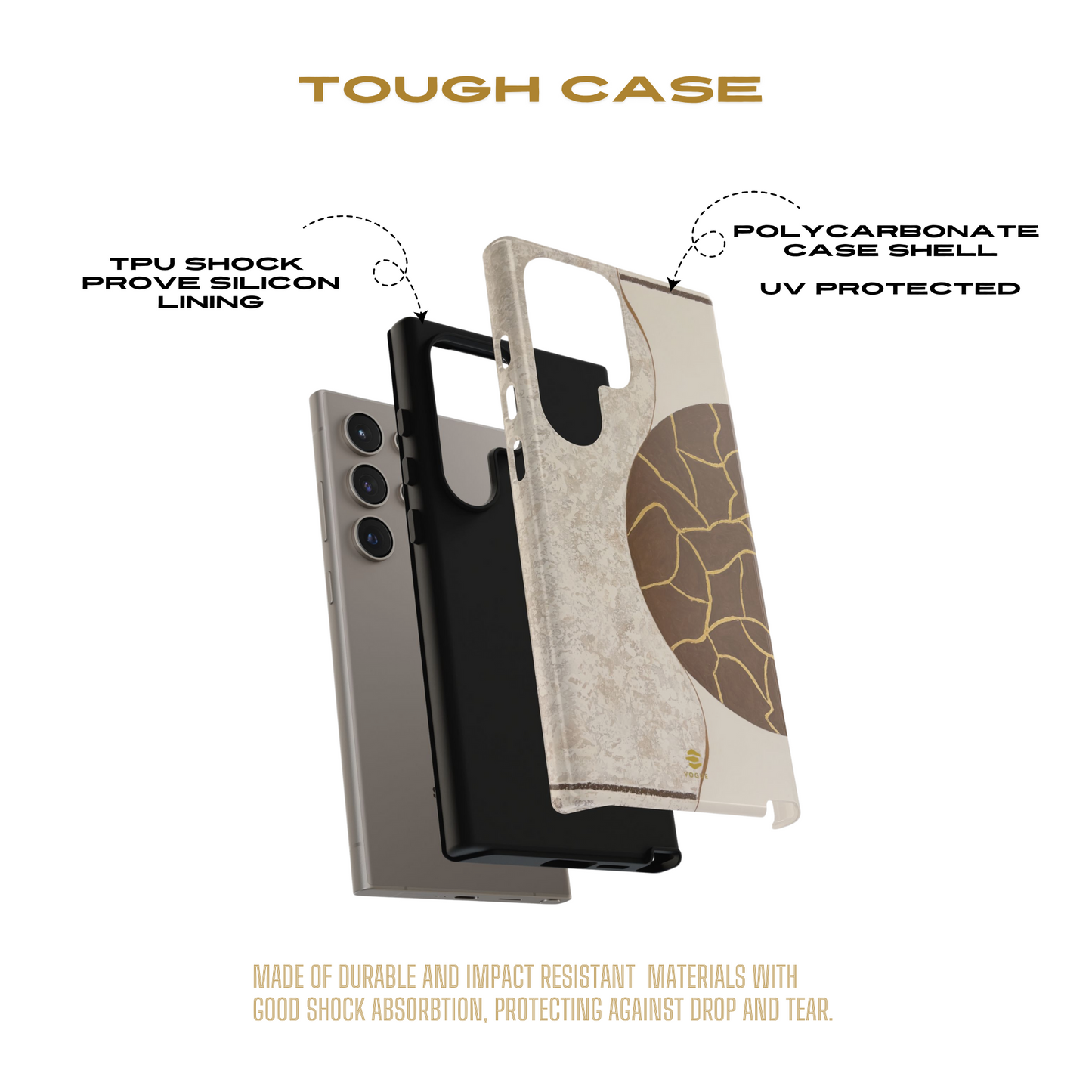 Funda para Samsung con diseño de sinfonía de piedra arenisca