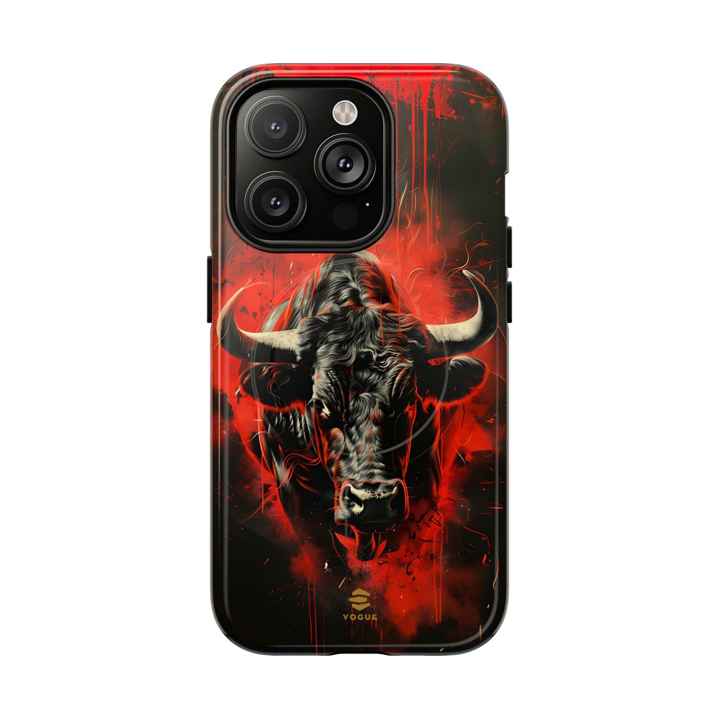 Bull Black Google Pixel Tough case