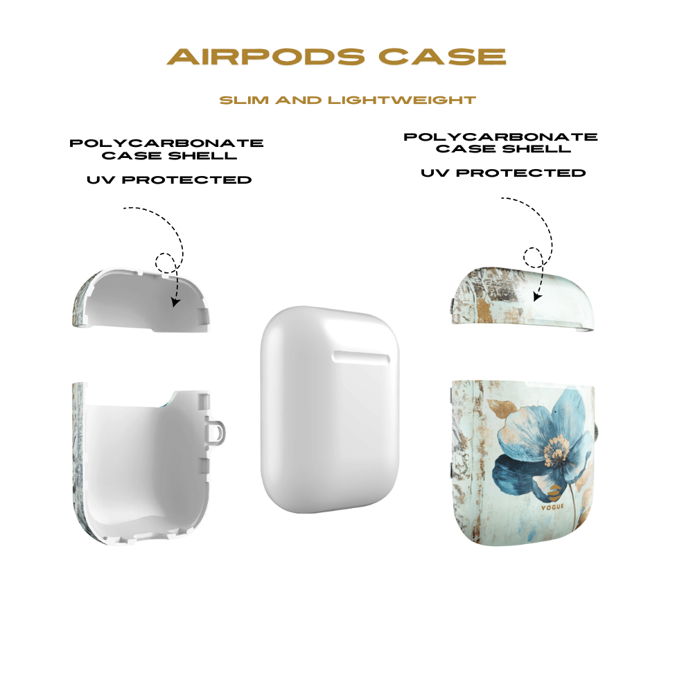 Vintage Flower AirPod Case