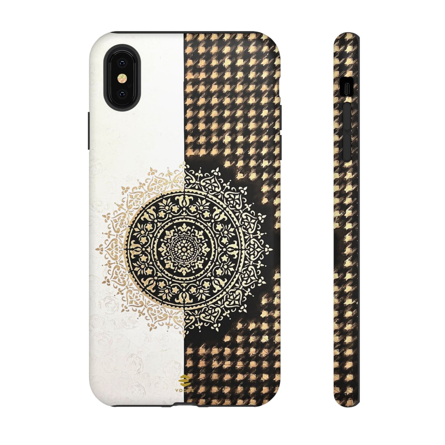 Funda para iPhone con pintura abstracta de mandala