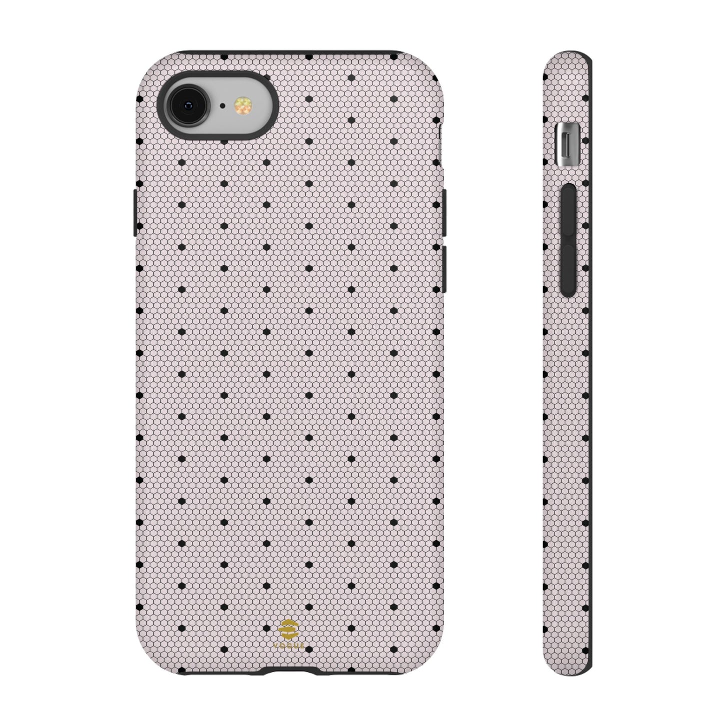 Blush Lace Allure iPhone Tough Case