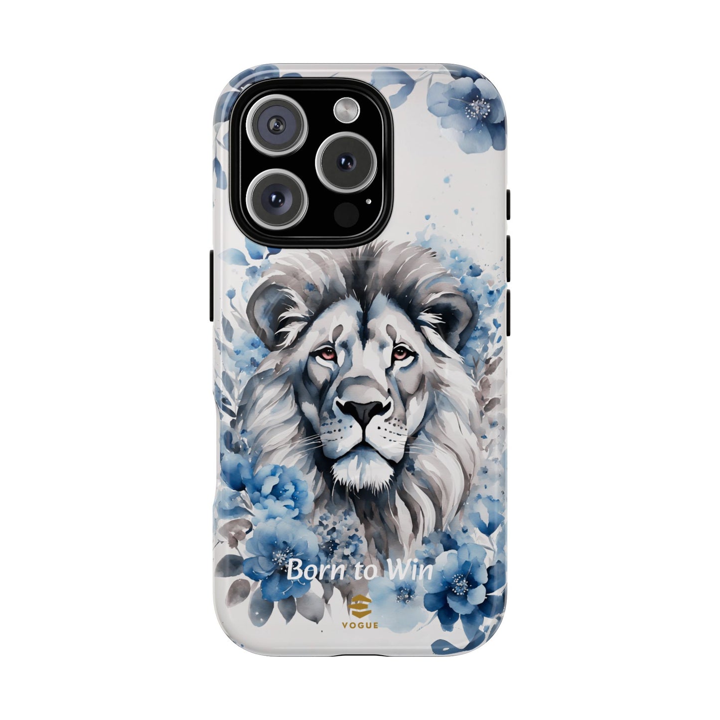 Lion Born to Win MagSafe Phone Case