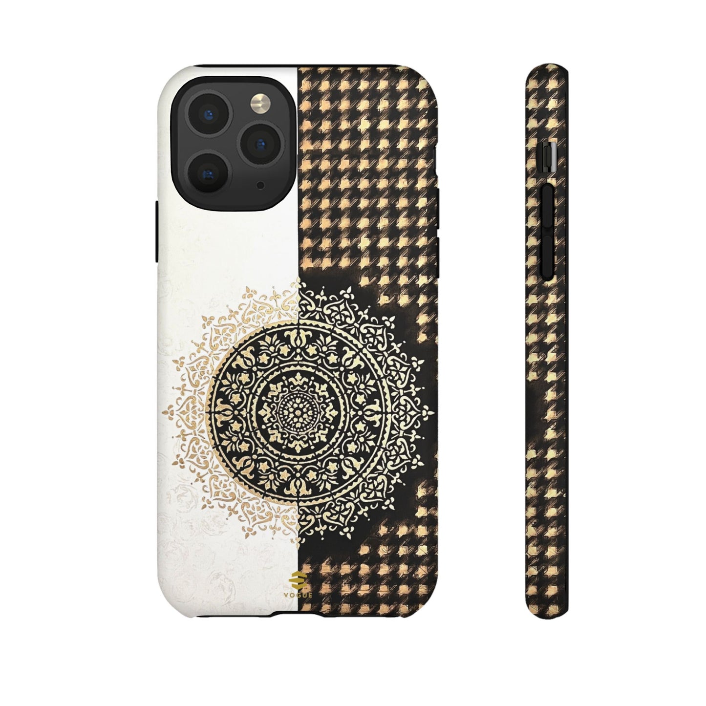 Funda para iPhone con pintura abstracta de mandala
