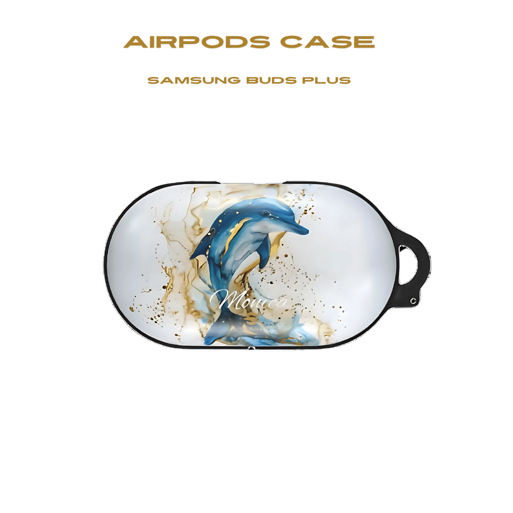 Custom Dolphin Samsung Buds Case