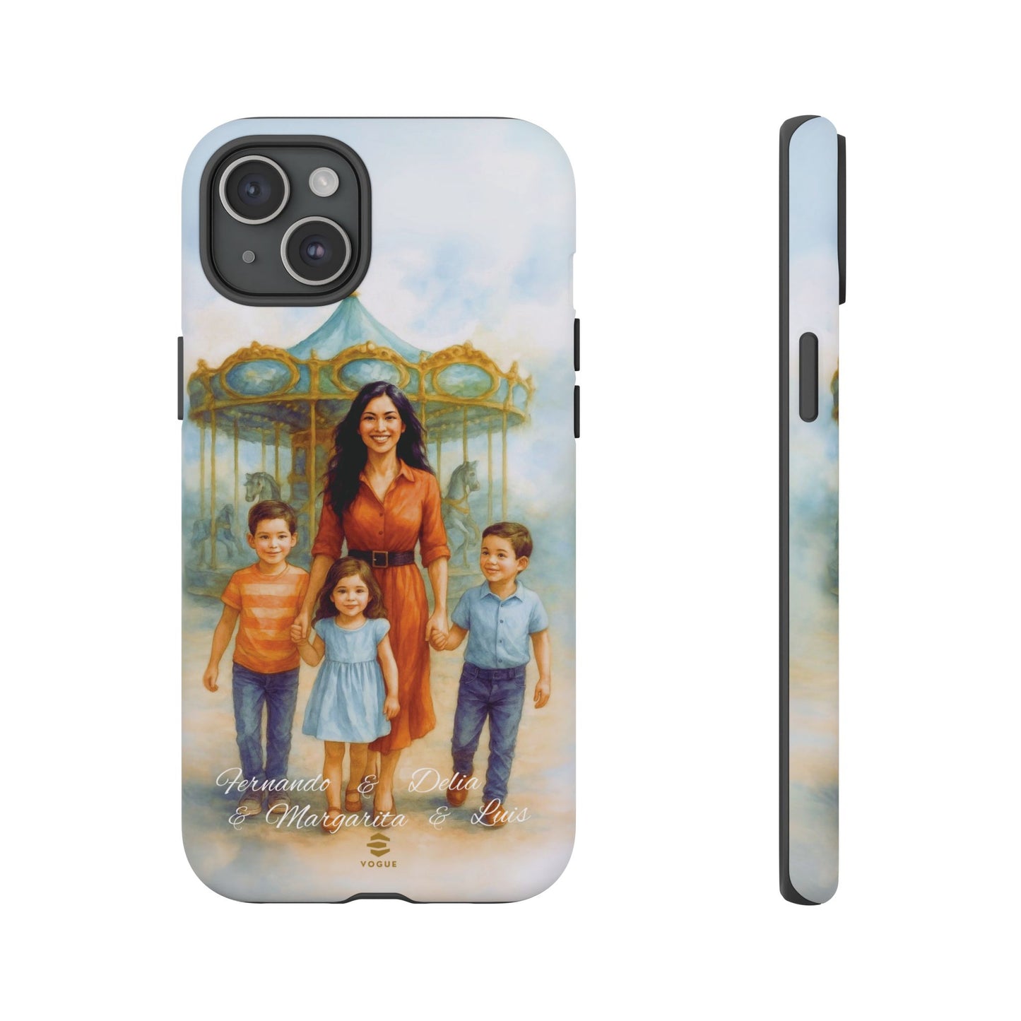 Custom Fun Family Day Phone Case for iPhone
