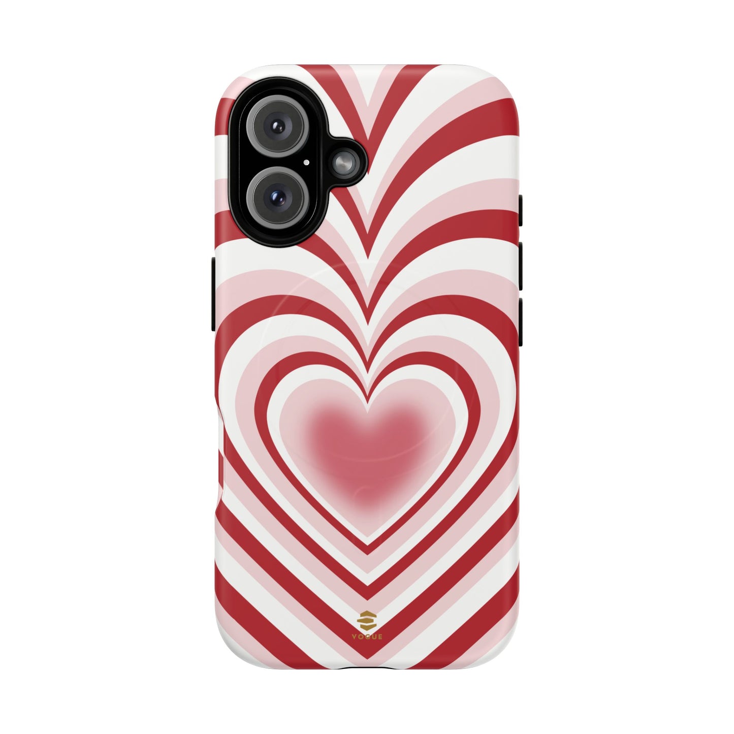 Red Hearts Design - Phone Case MagSafe, Love, Valentine's Day Gift for Her