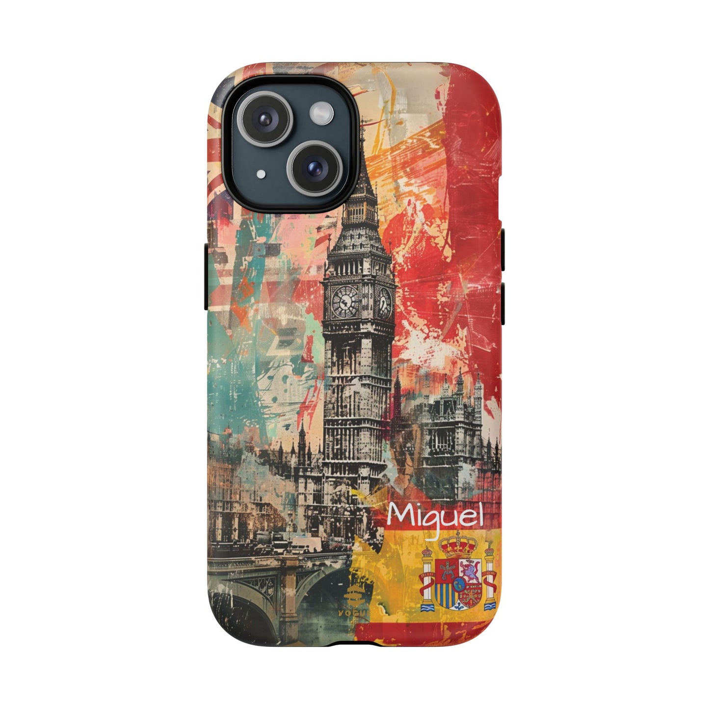Custom Spanish in London MagSafe iPhone Case