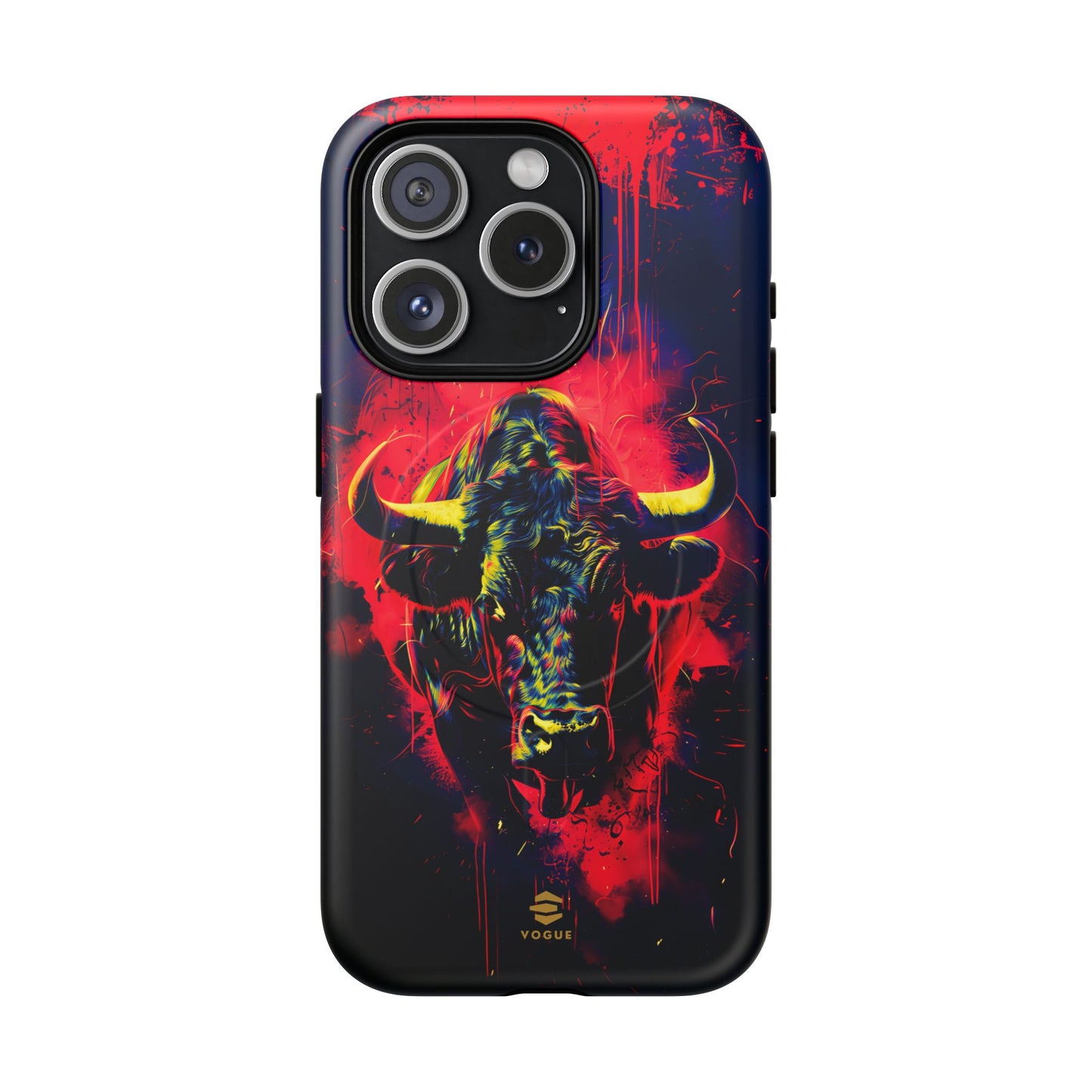 Bull Navy MagSafe iPhone Case