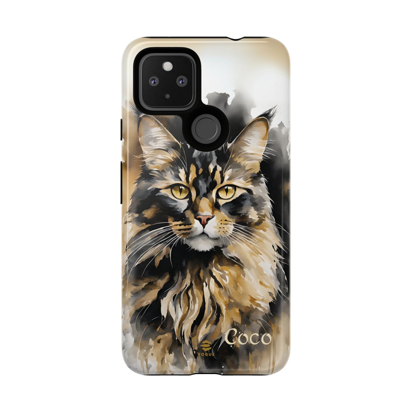 Custom Meow Cat Google Pixel Tough Phone Case