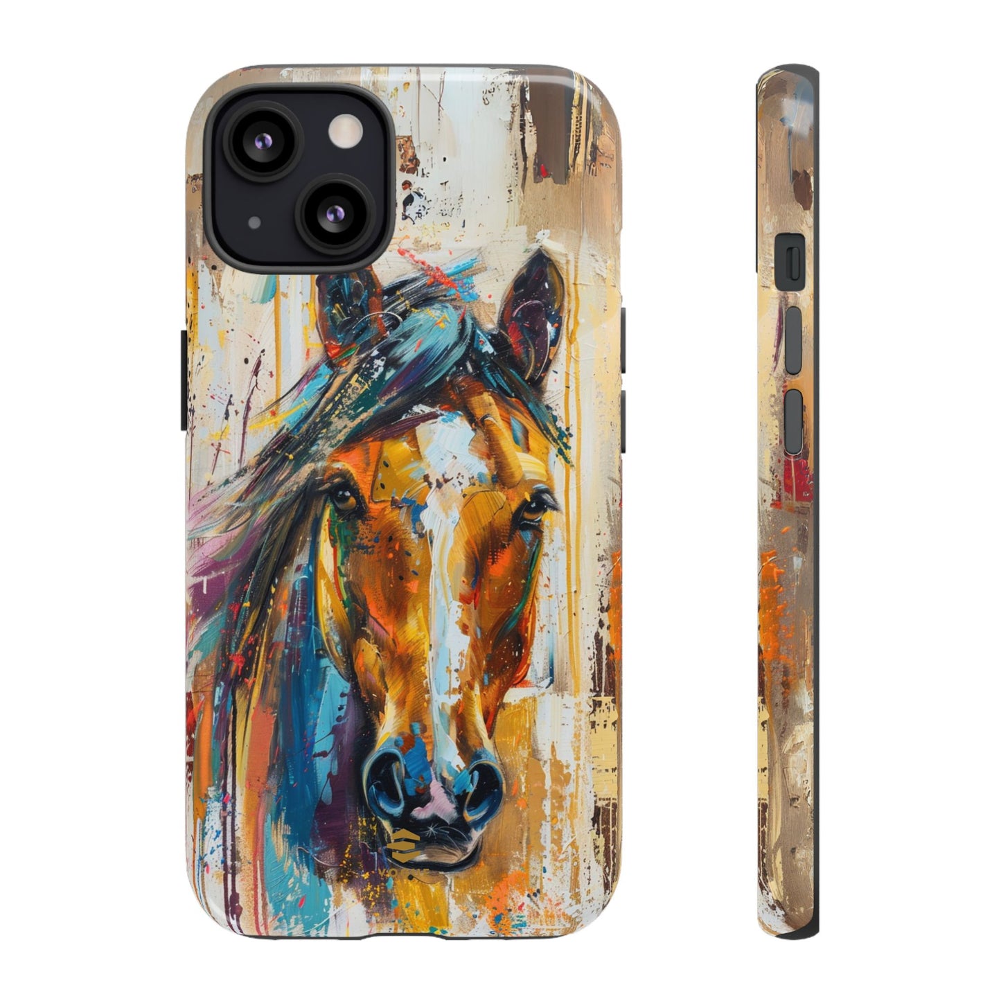 Horse Art iPhone Case - Brown - Though Phone Case