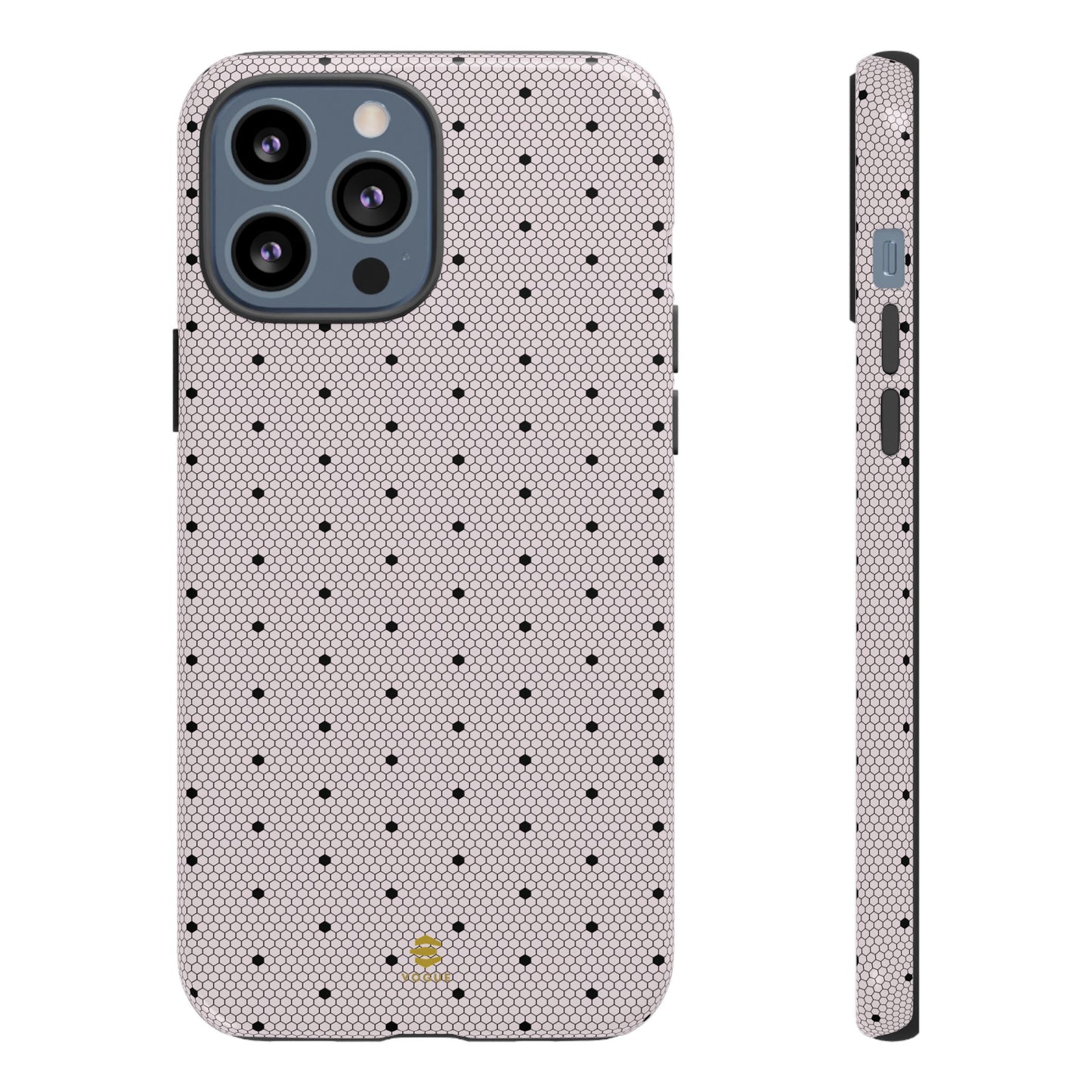 Blush Lace Allure iPhone Tough Case