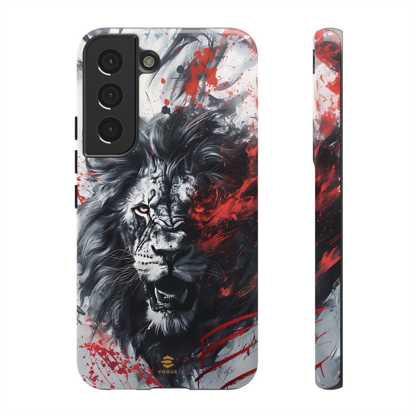 Lion Roaring Art Samsung Tough Case