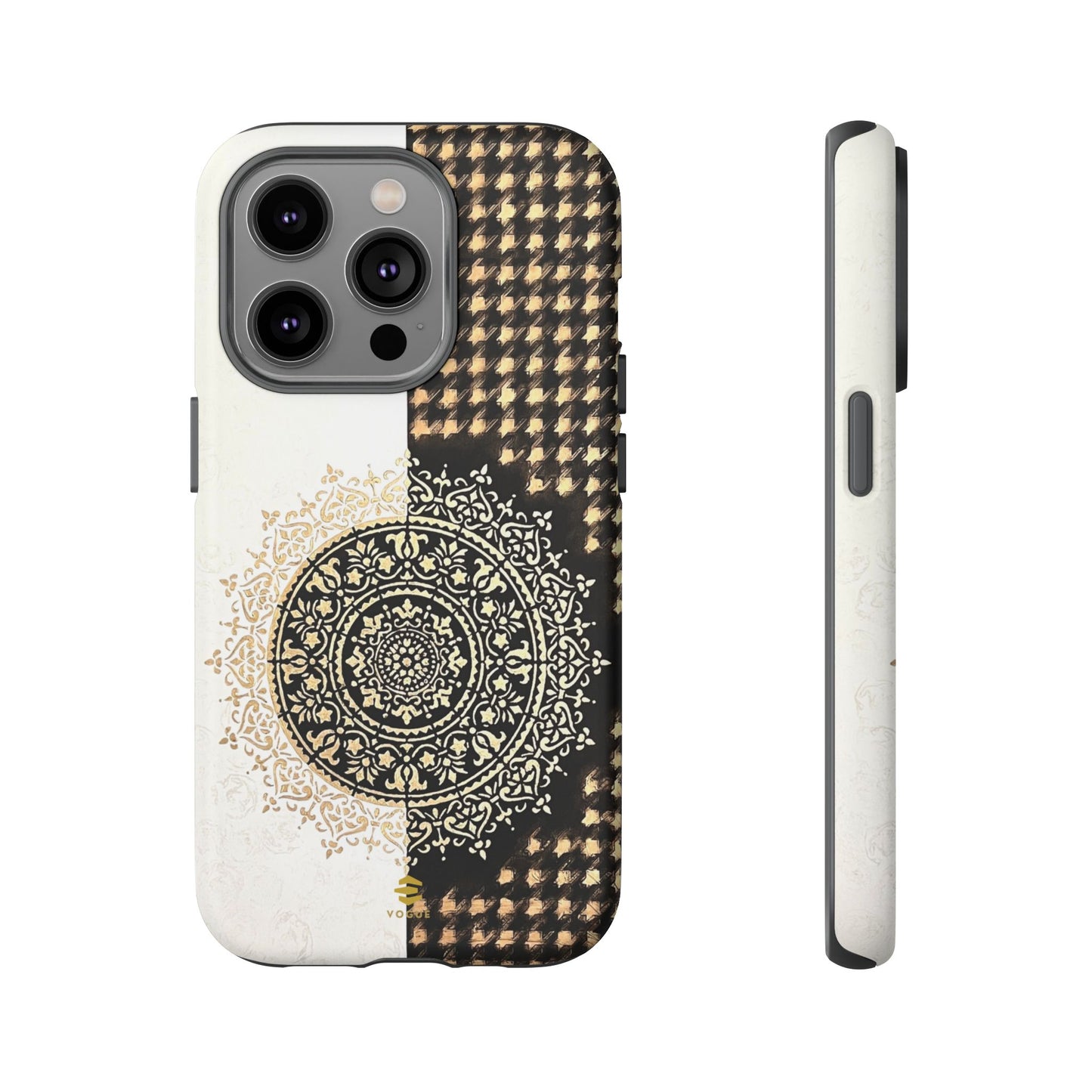Funda para iPhone con pintura abstracta de mandala