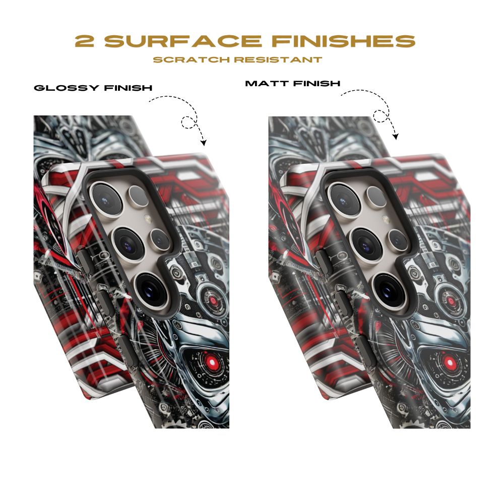 Robotic Design Samsung Galaxy Tough Phone Case