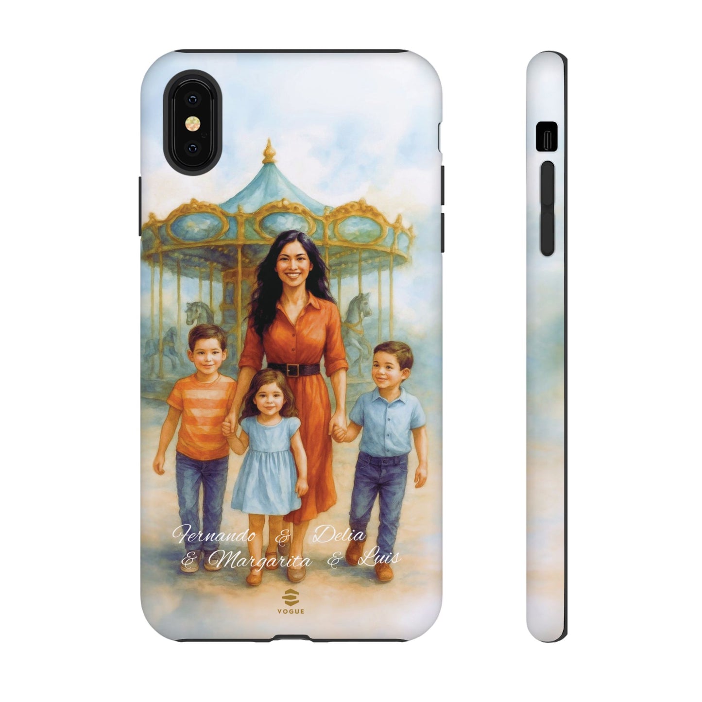 Custom Fun Family Day Phone Case for iPhone