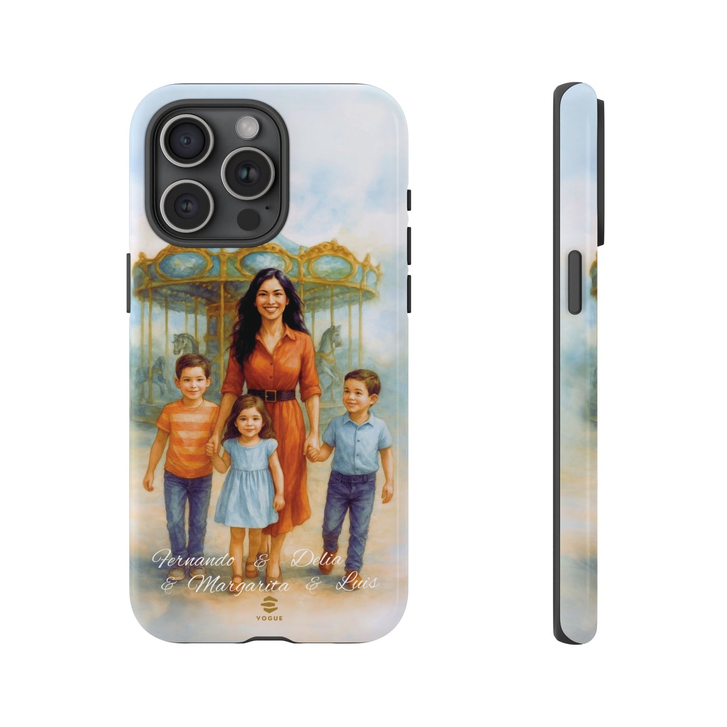 Custom Fun Family Day Phone Case for iPhone