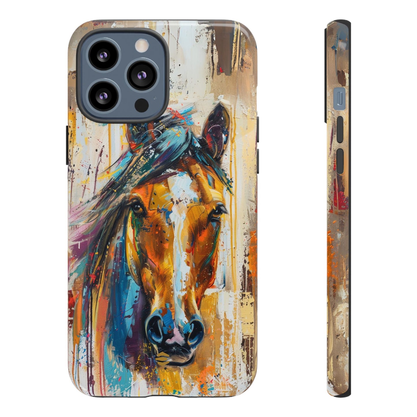 Horse Art iPhone Case - Brown - Though Phone Case