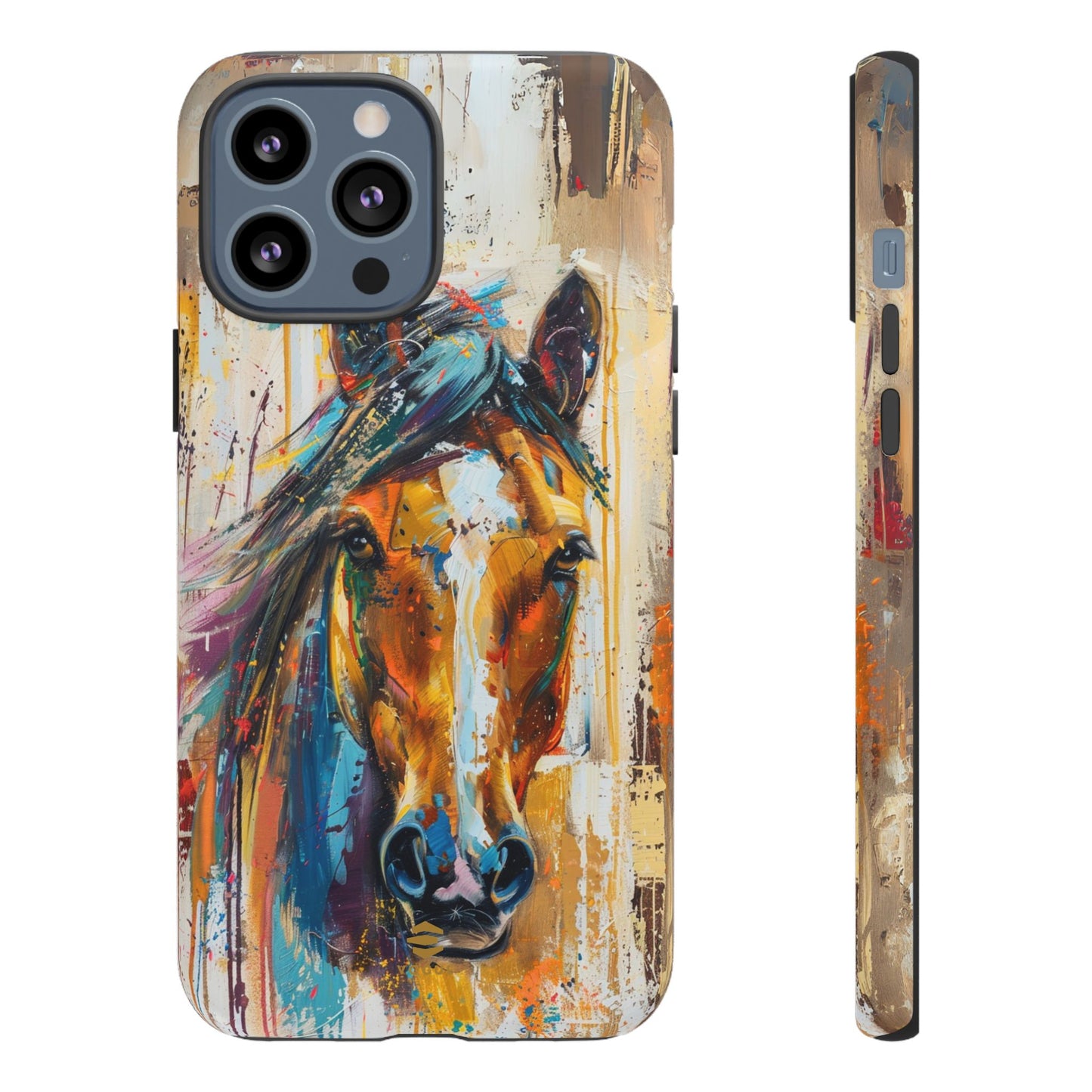 Horse Art iPhone Case - Brown - Though Phone Case