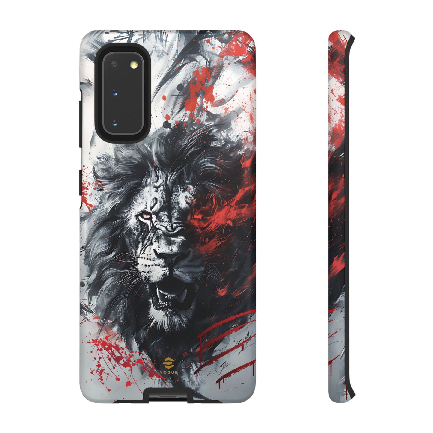 Lion Roaring Art Samsung Tough Case