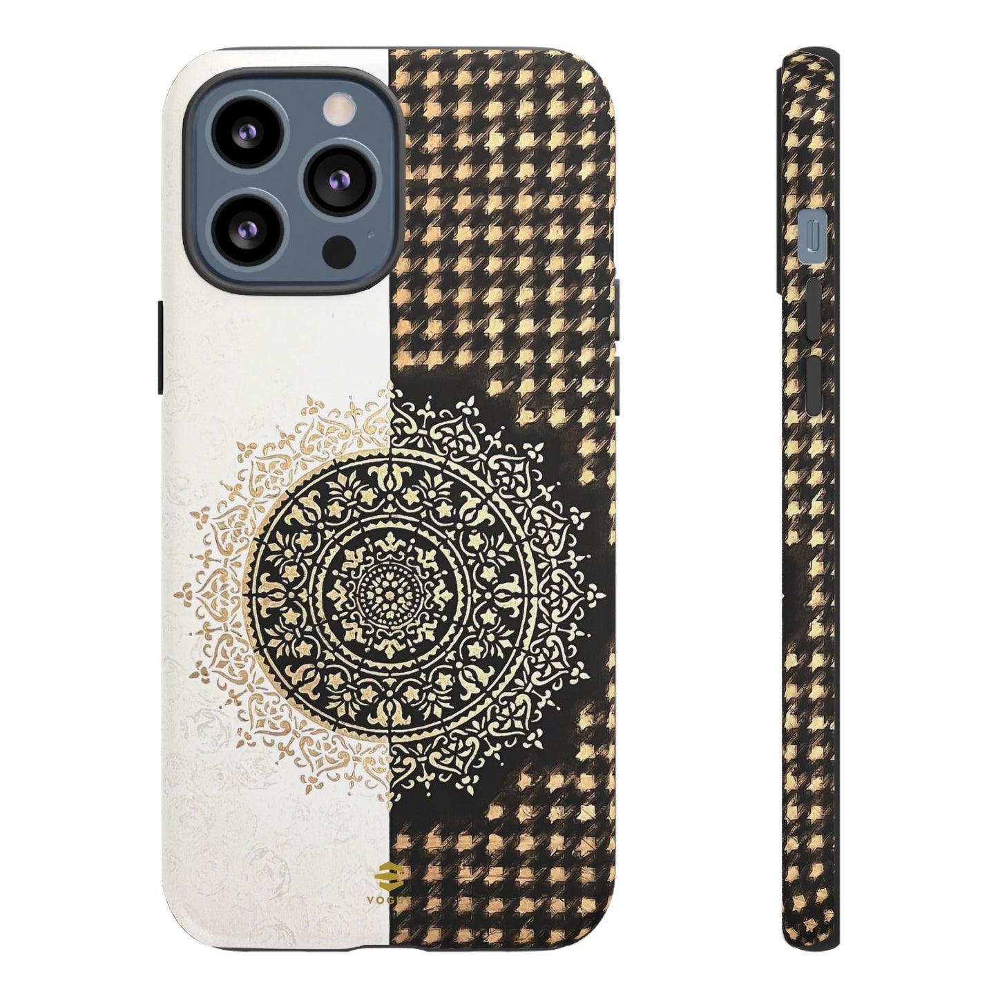 Funda para iPhone con pintura abstracta de mandala