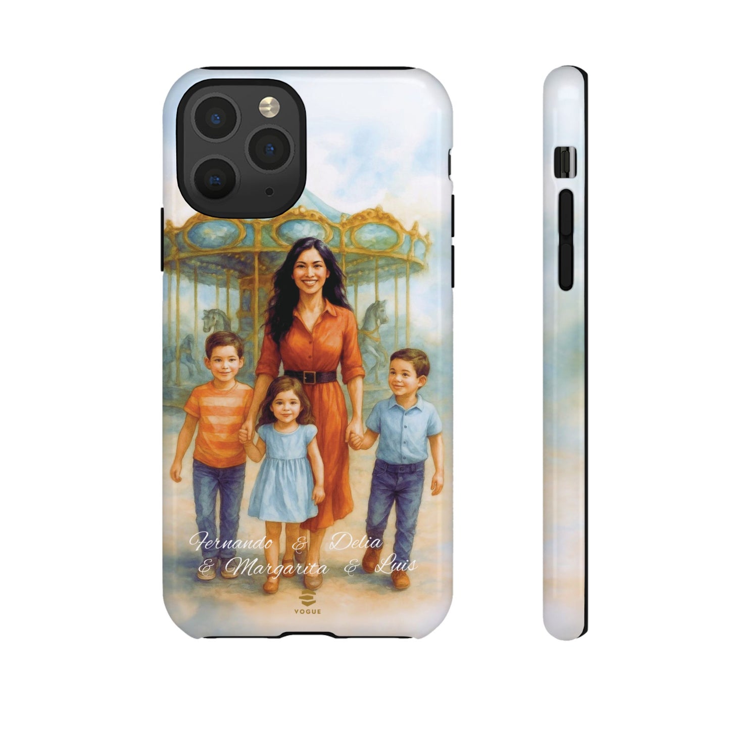 Custom Fun Family Day Phone Case for iPhone