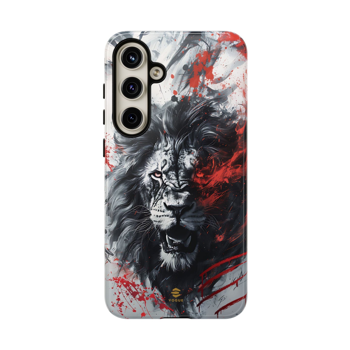 Lion Roaring Art Samsung Tough Case