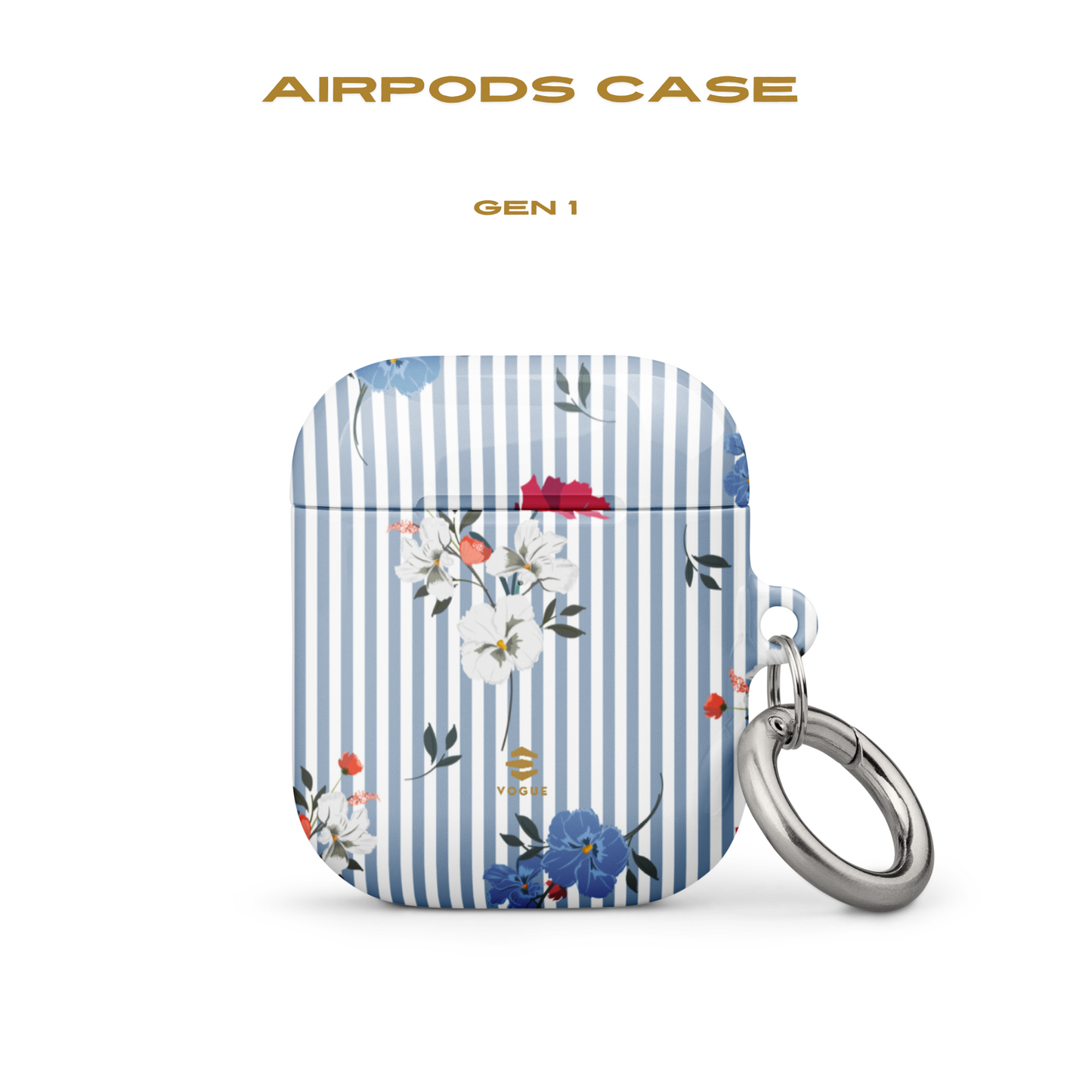 AirPod-Hüllen „Denim Bouquet“