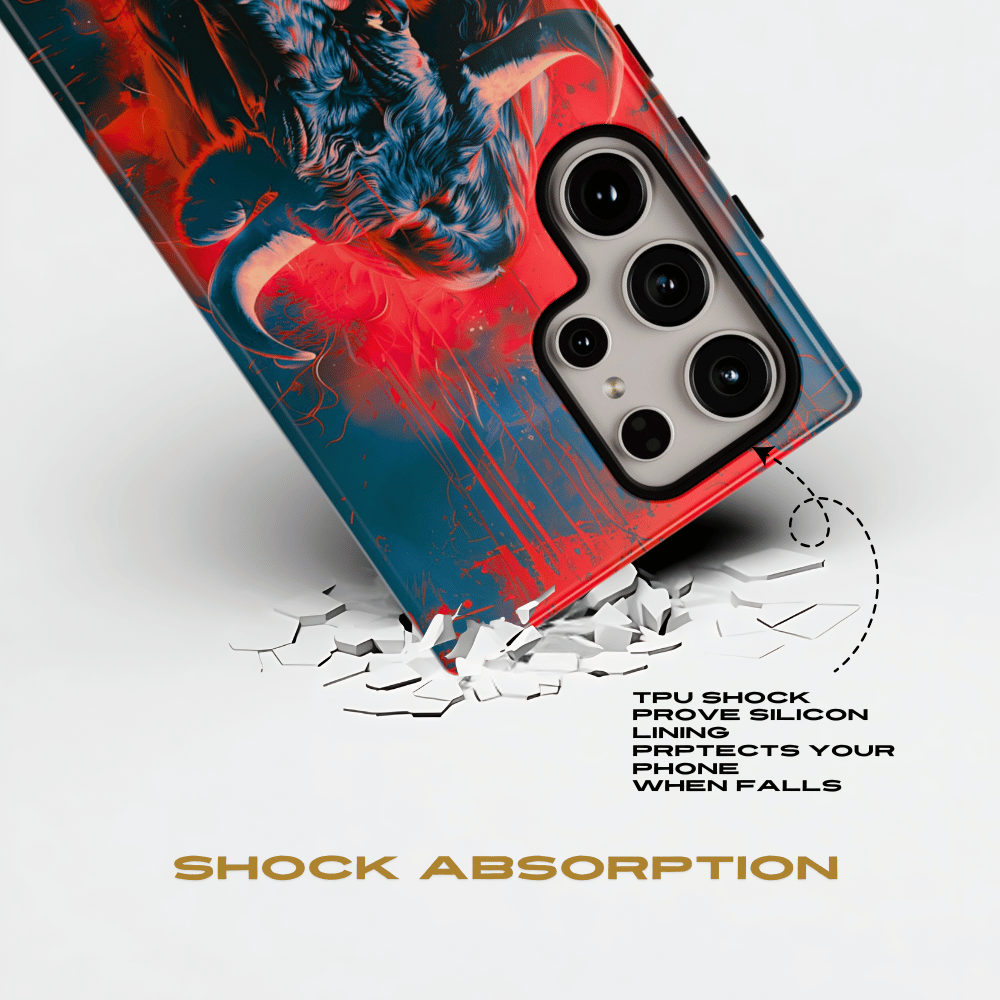 Bull Teal Samsung Galaxy phone case