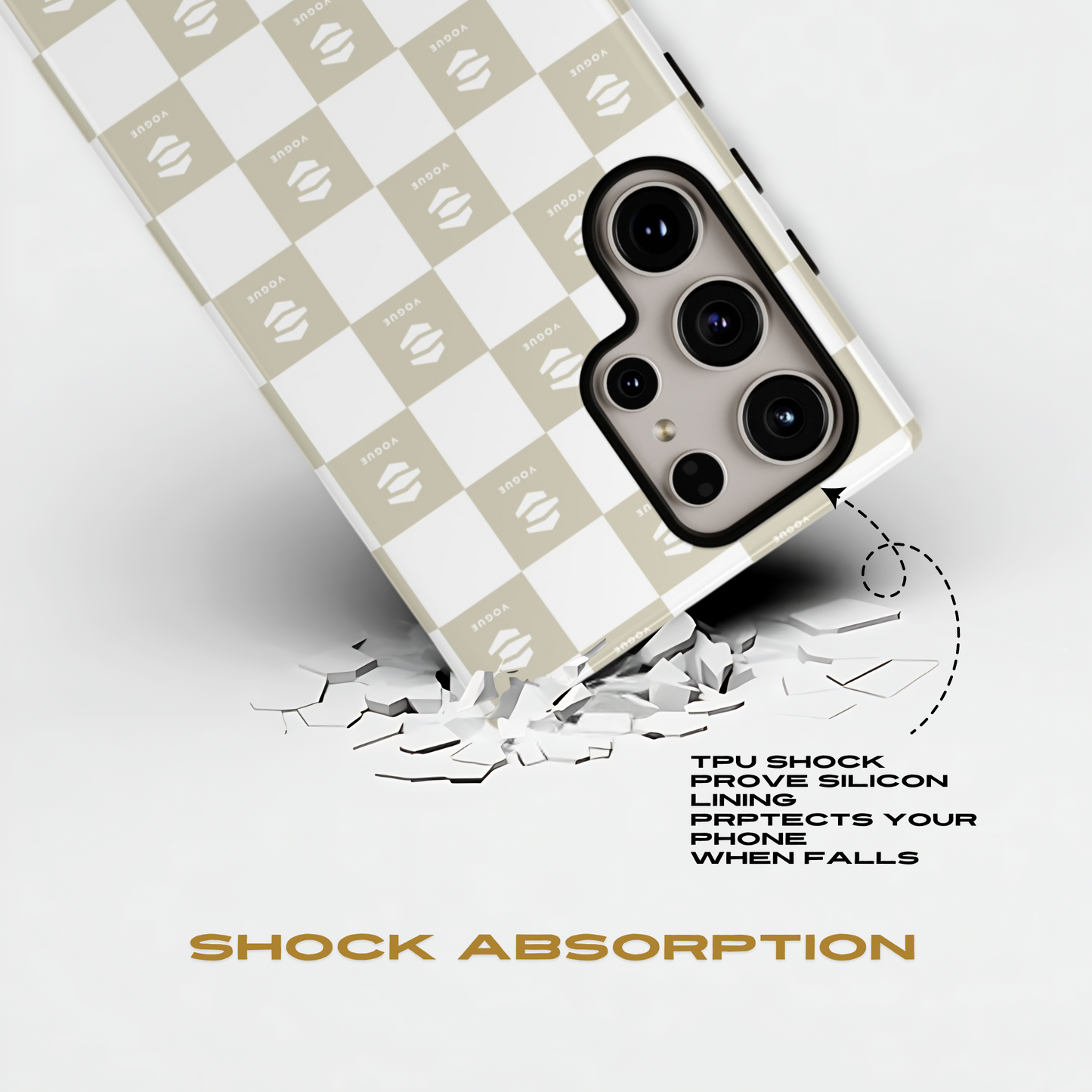 Funda para Samsung con el logotipo de EVOGUE