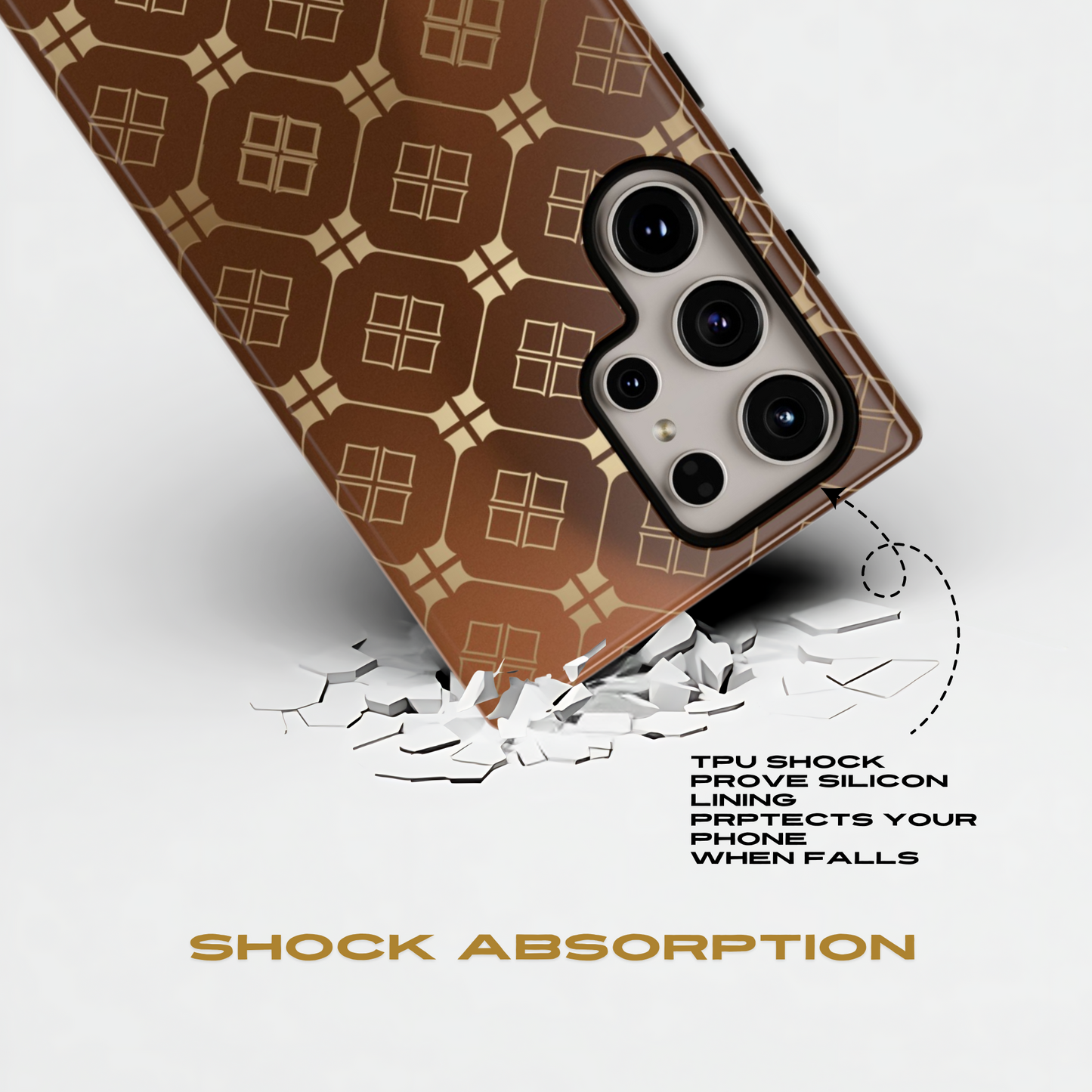 Funda Samsung con diseño de caballero