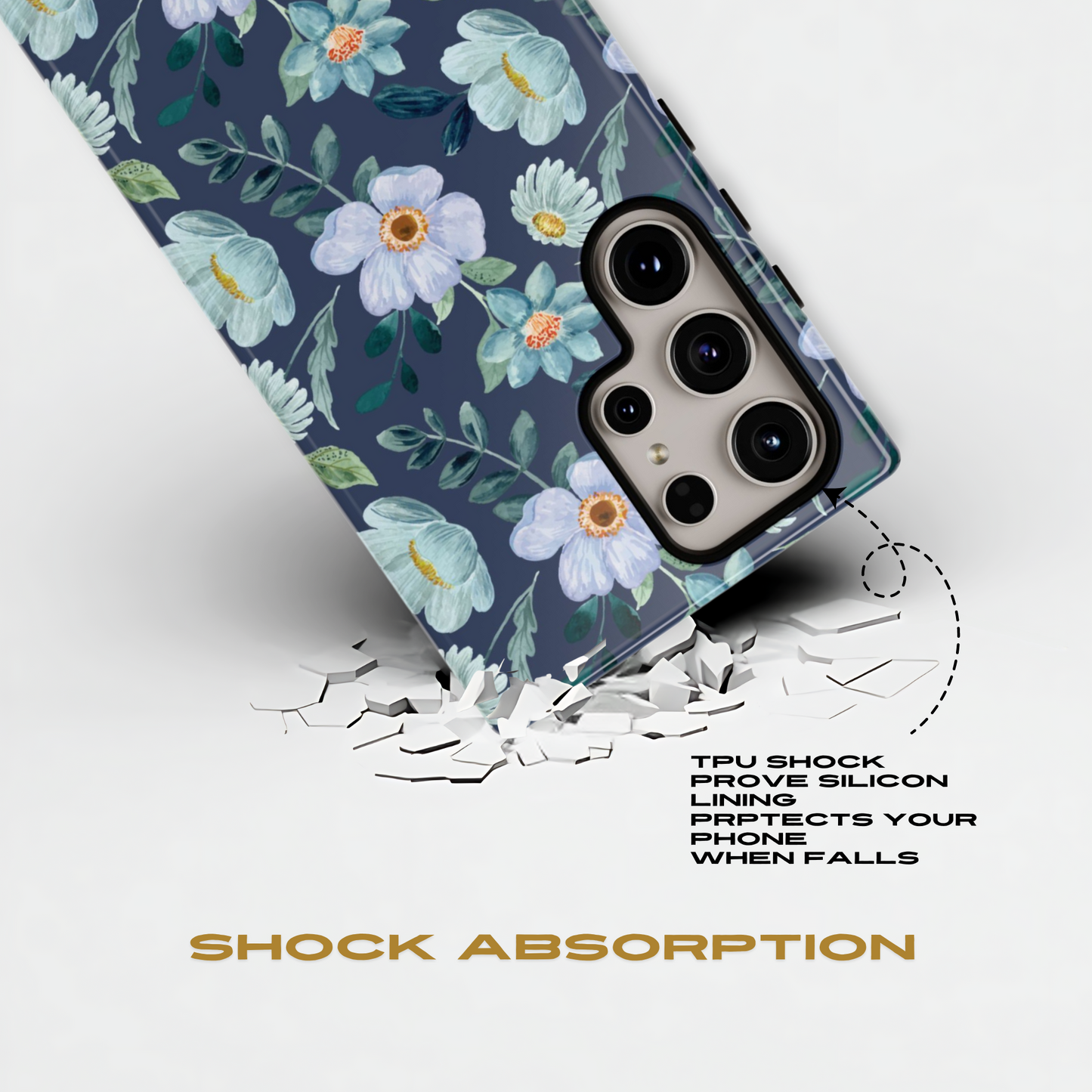 Midnight Blossom Samsung Case