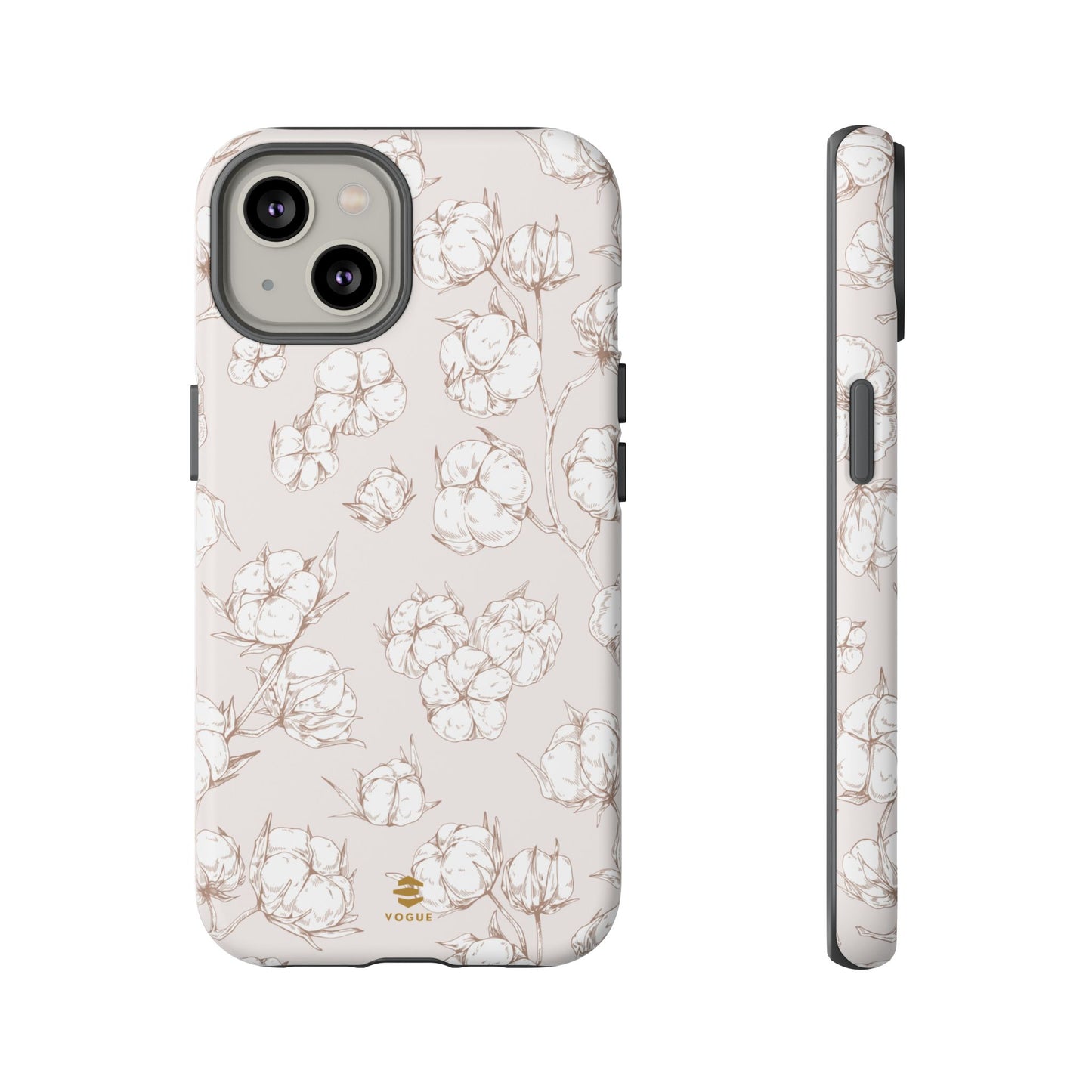 Funda para iPhone con diseño de campo de algodón