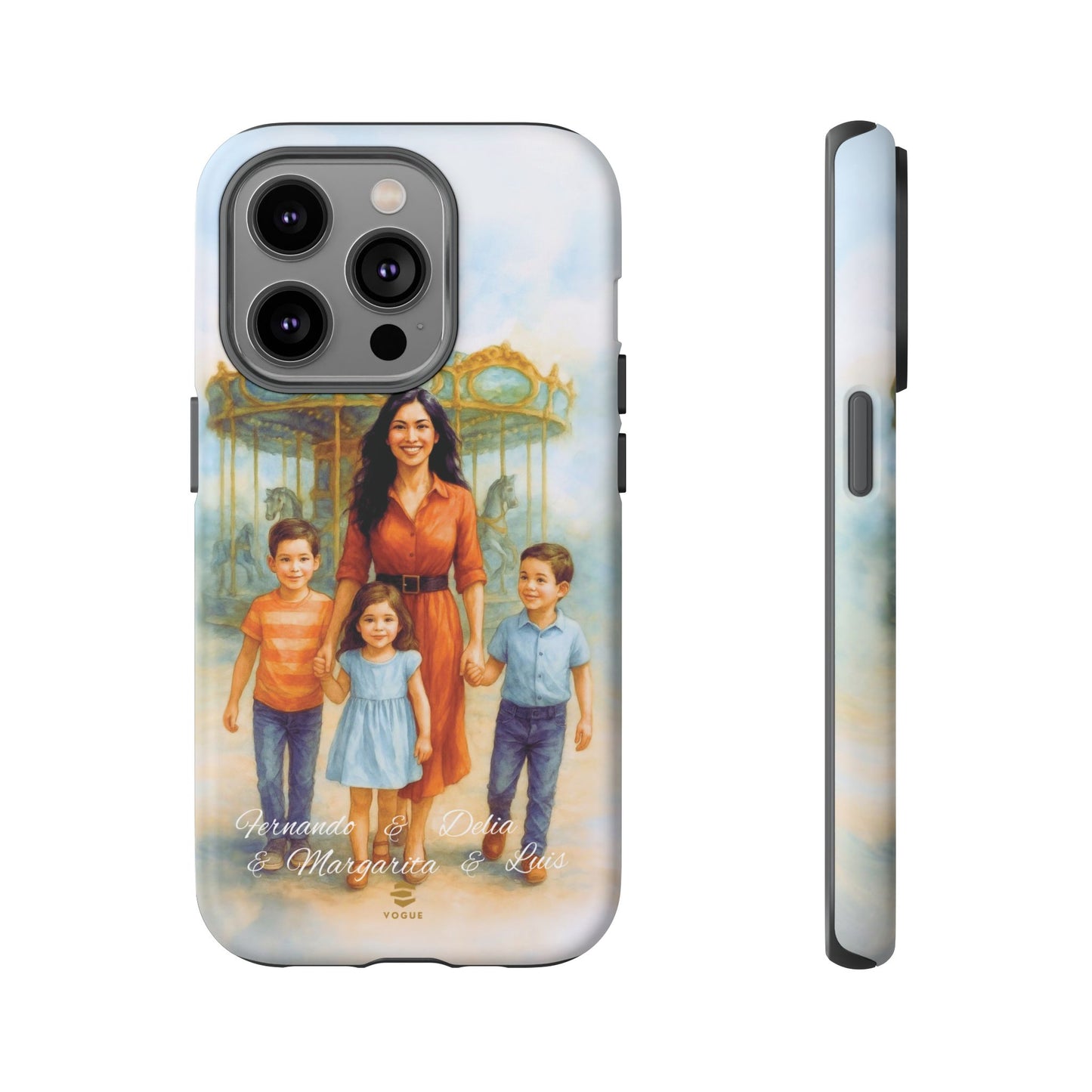 Custom Fun Family Day Phone Case for iPhone