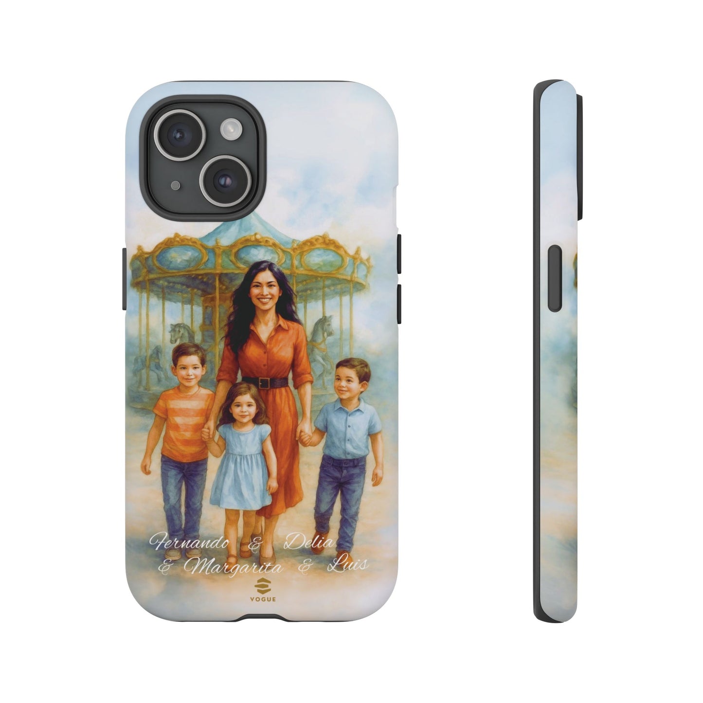 Custom Fun Family Day Phone Case for iPhone