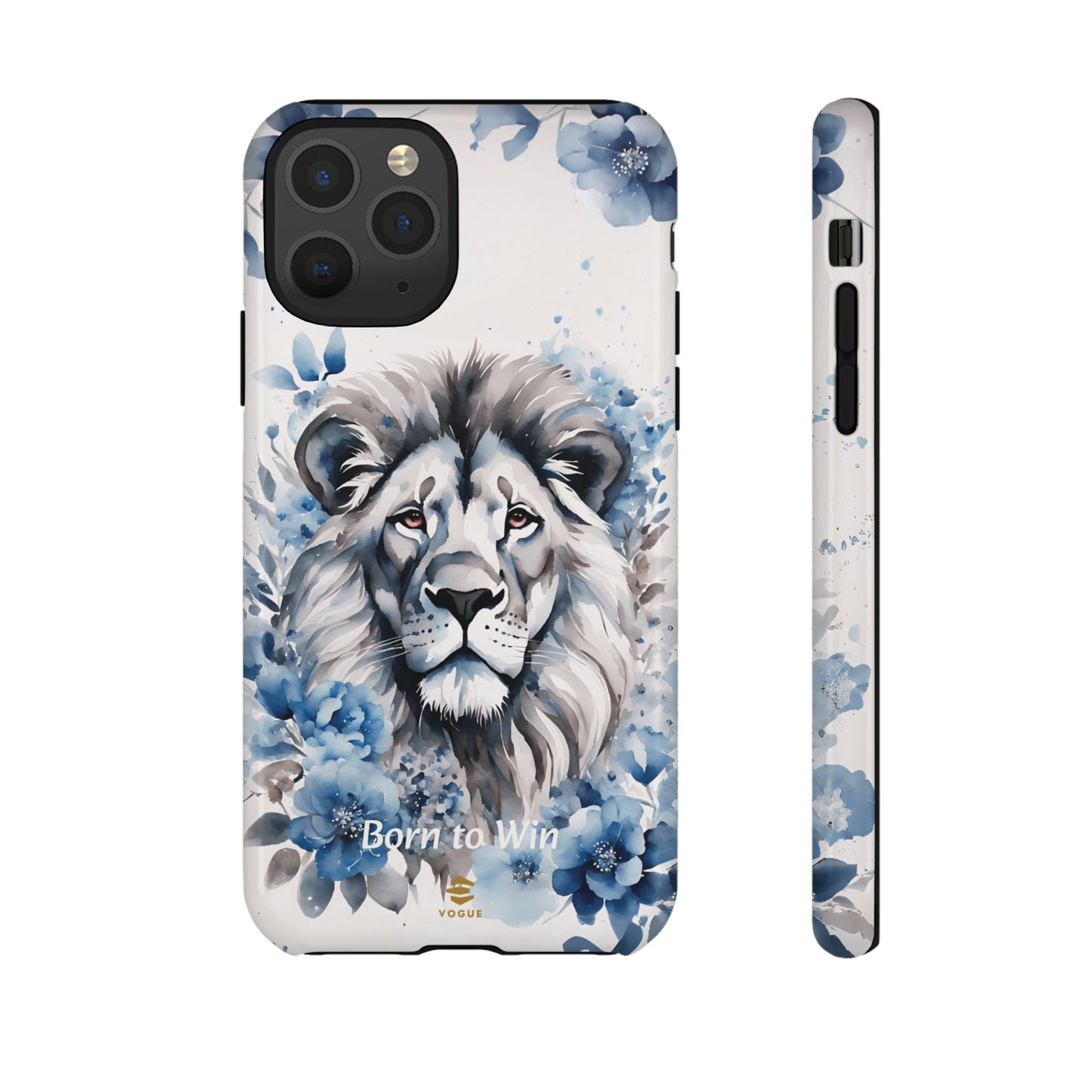 Lion Born to Win iPhone Tough Phone Case