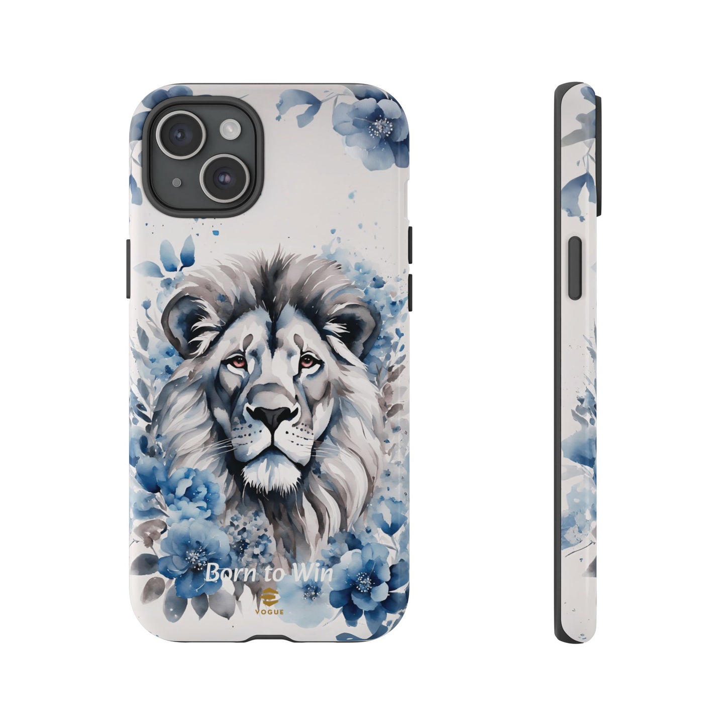 Lion Born to Win iPhone Tough Phone Case