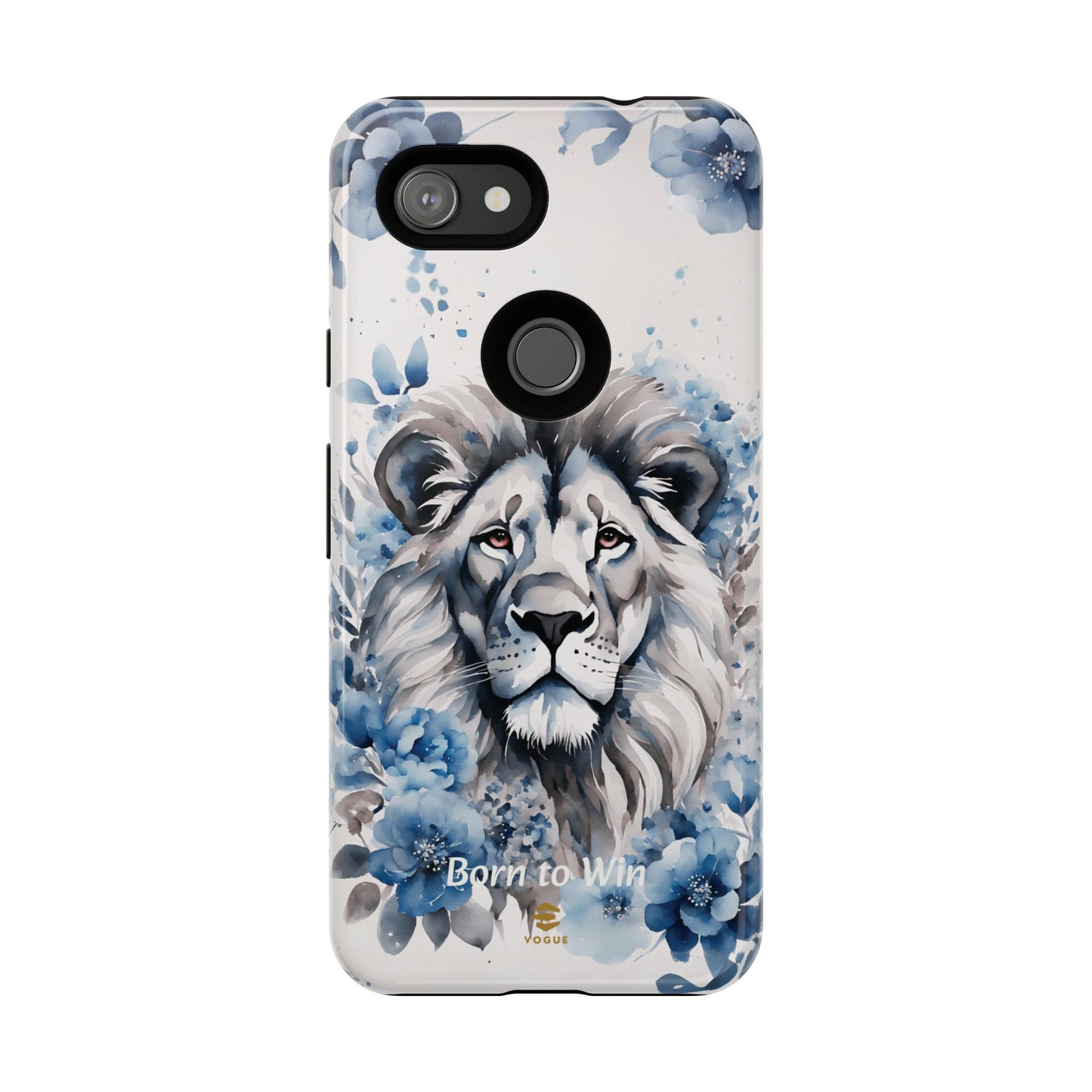 Lion Born to Win Google Pixel Tough Phone Case