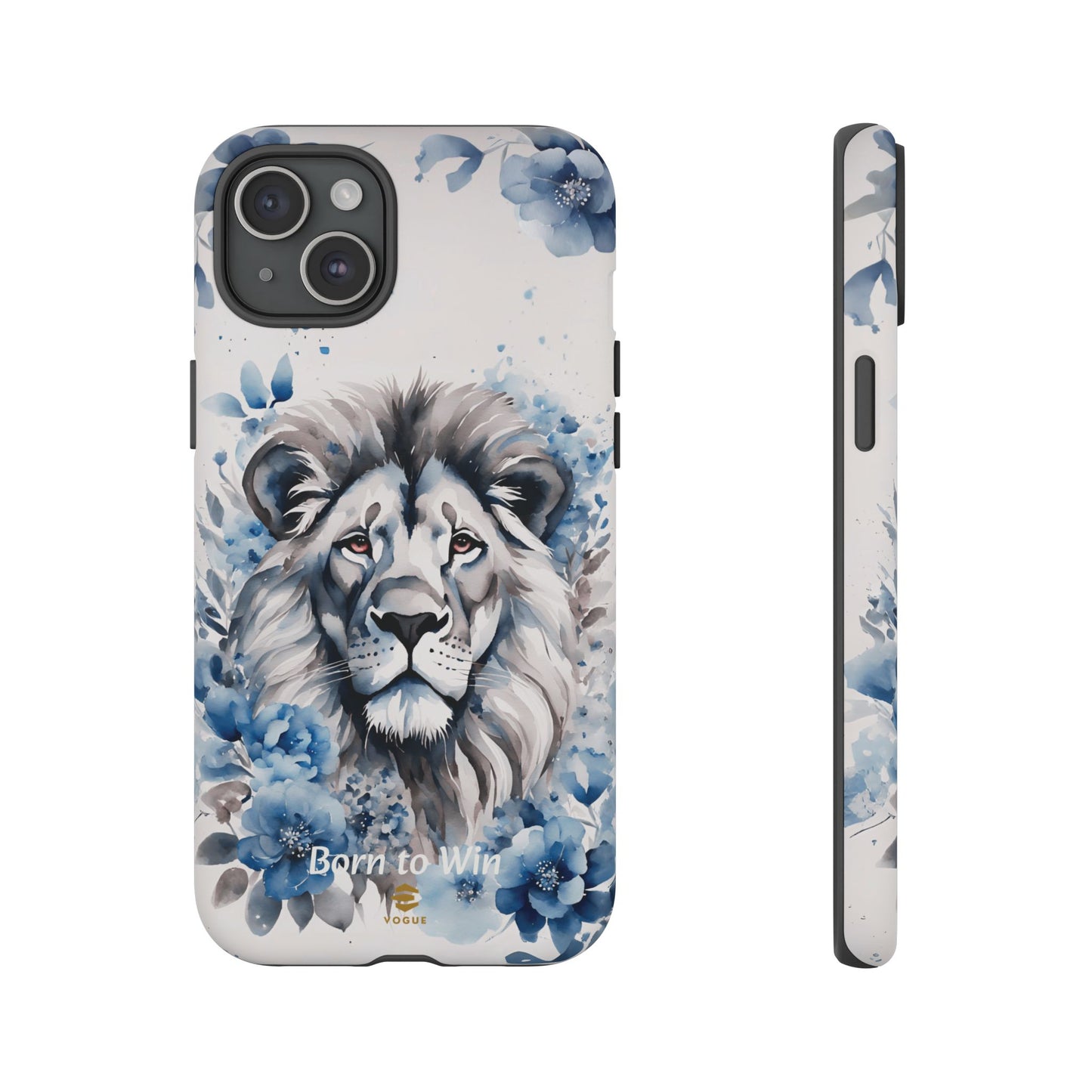 Lion Born to Win iPhone Tough Phone Case
