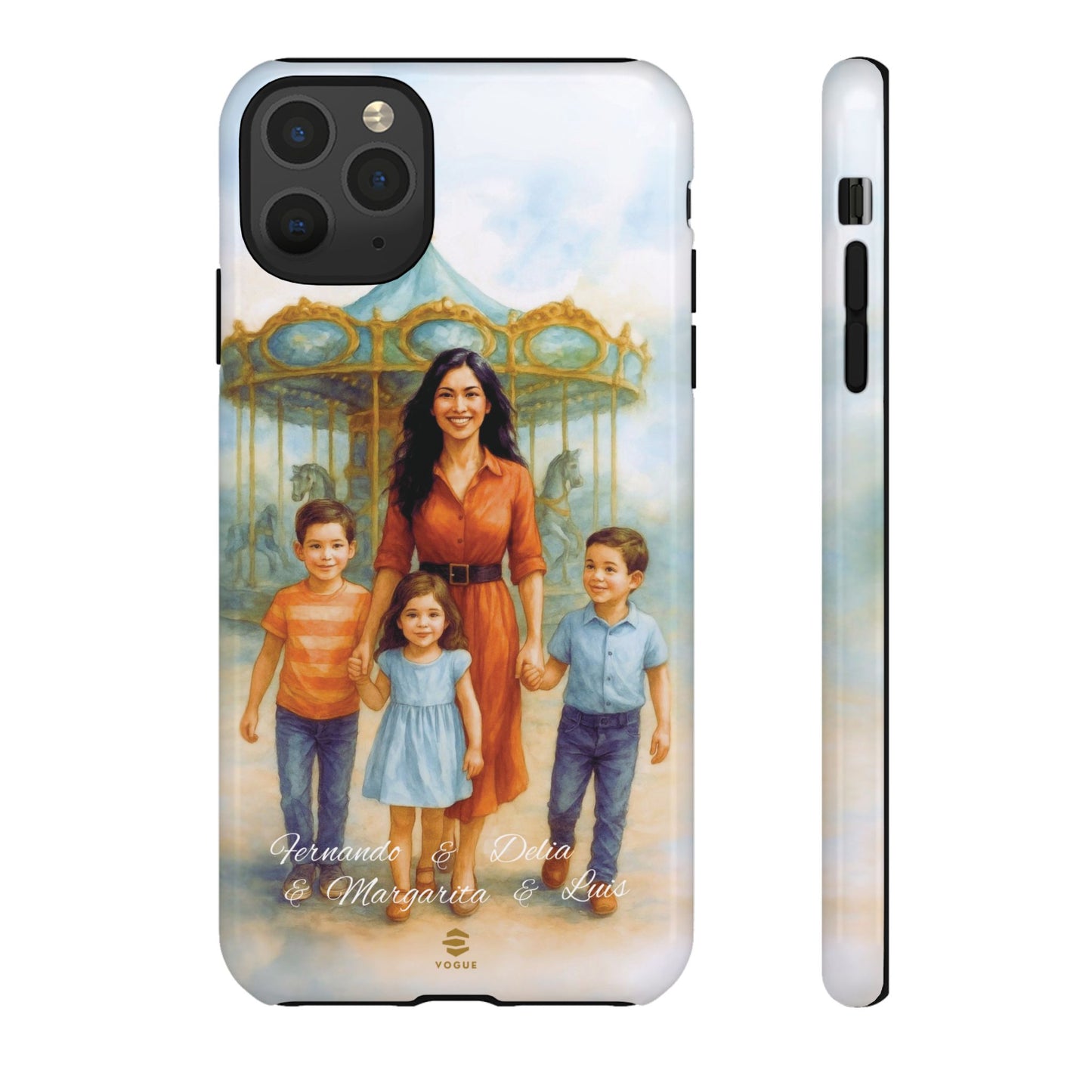 Custom Fun Family Day Phone Case for iPhone