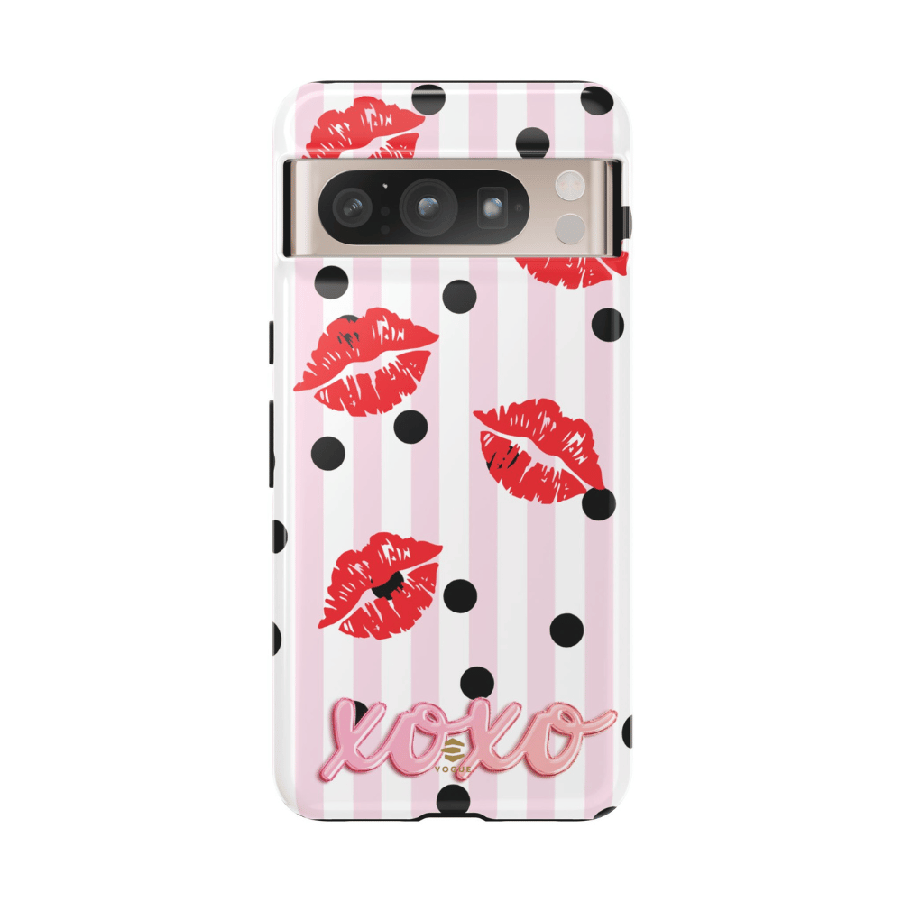 Berry Kiss Phone Case Valentine's day gift for her Google Pixel Tough case