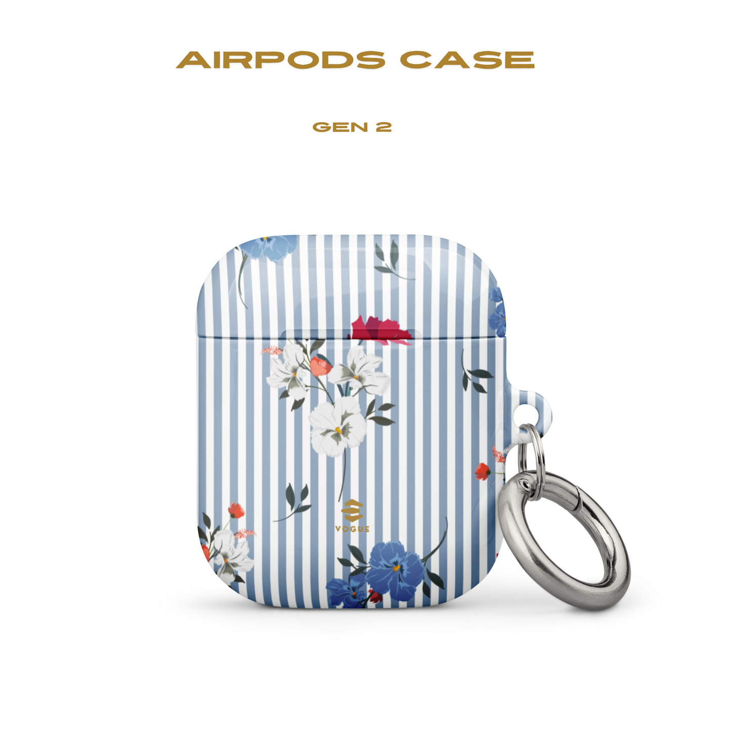 AirPod-Hüllen „Denim Bouquet“