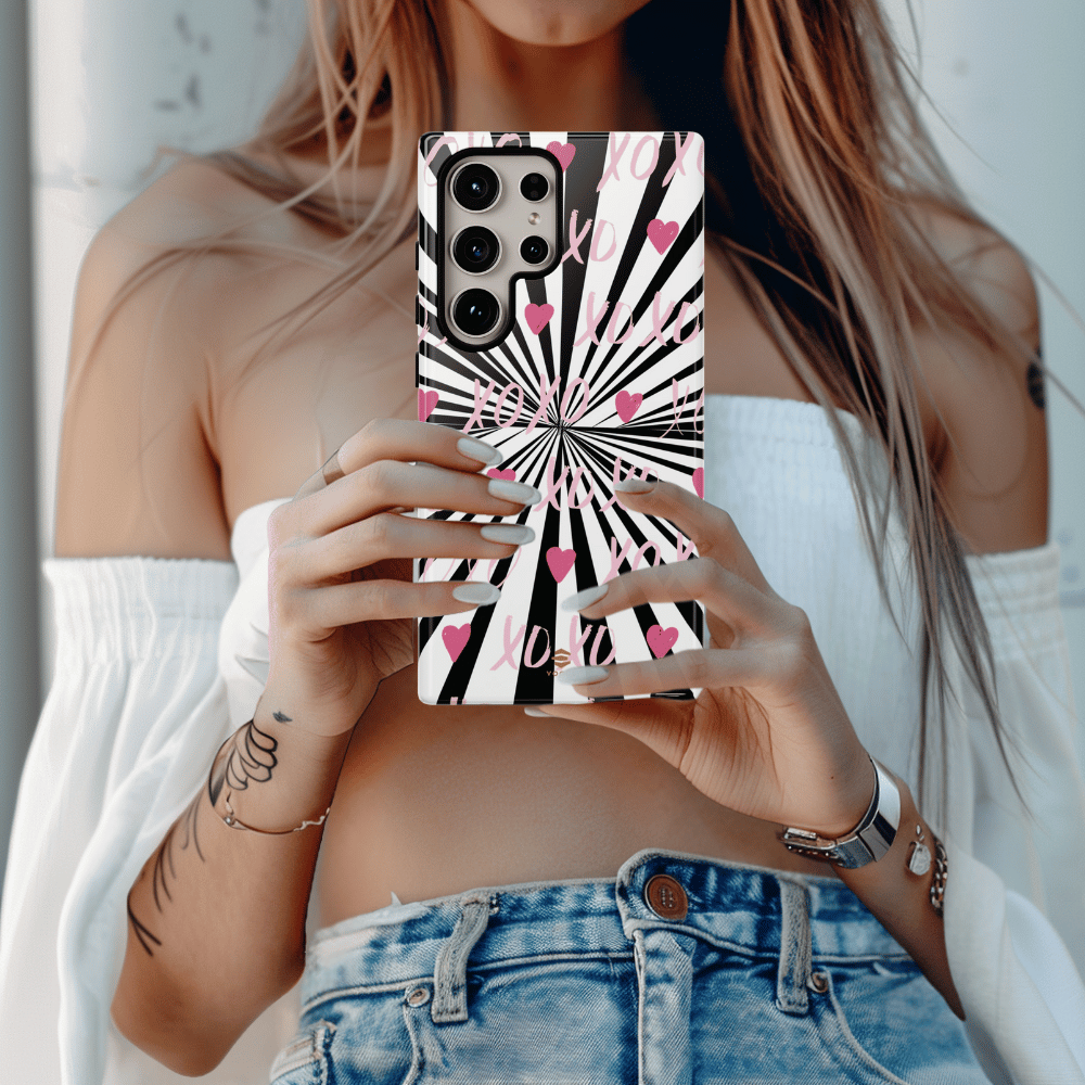 XOXO Tough Phone Case Valentine's Gift