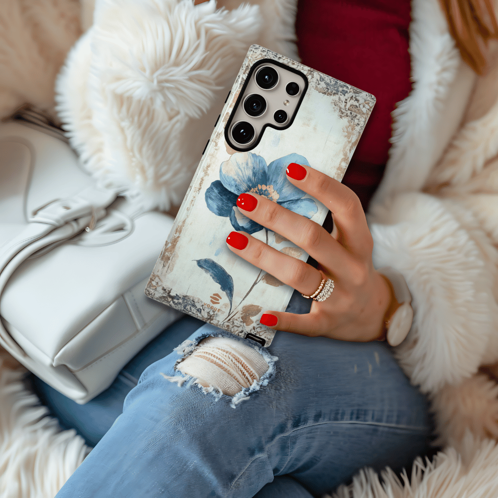 Vinage Flower Samsung Galaxy Case
