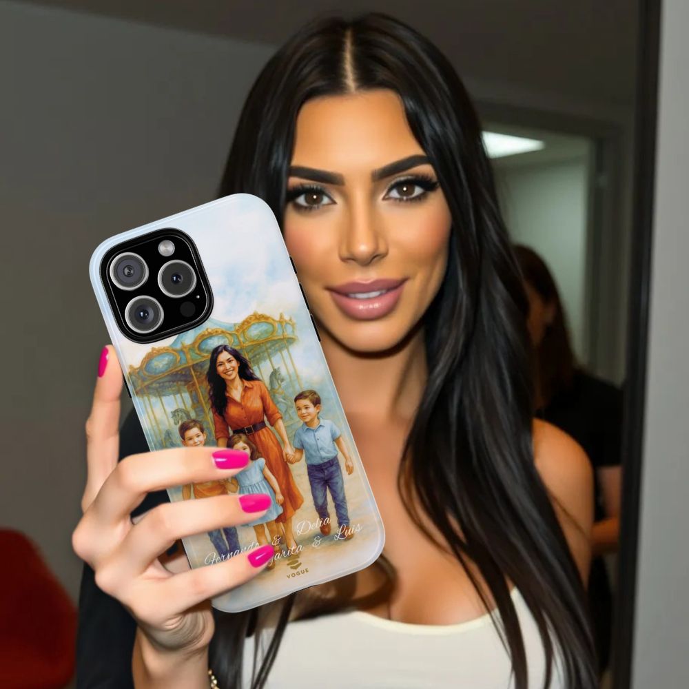 Custom Fun Family Day Phone Case for iPhone