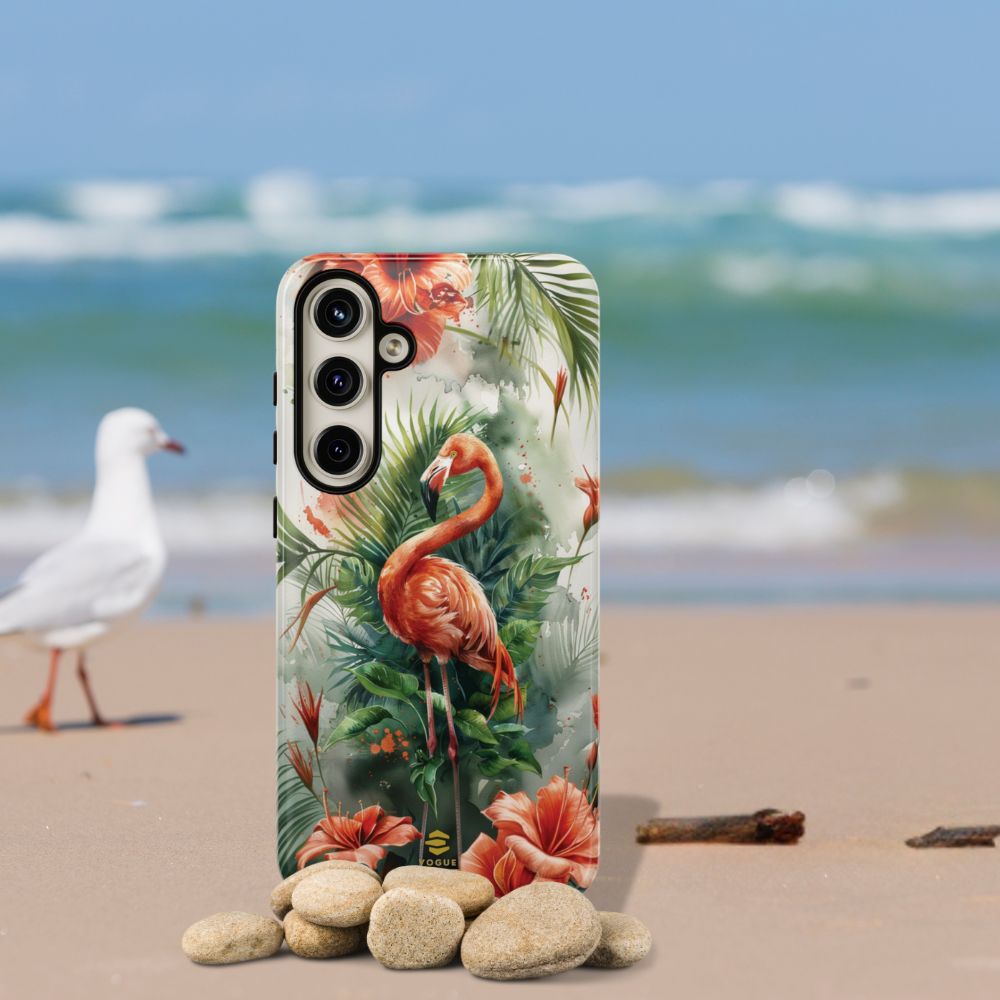 Flamingo Art Phone Case Samsung Galaxy